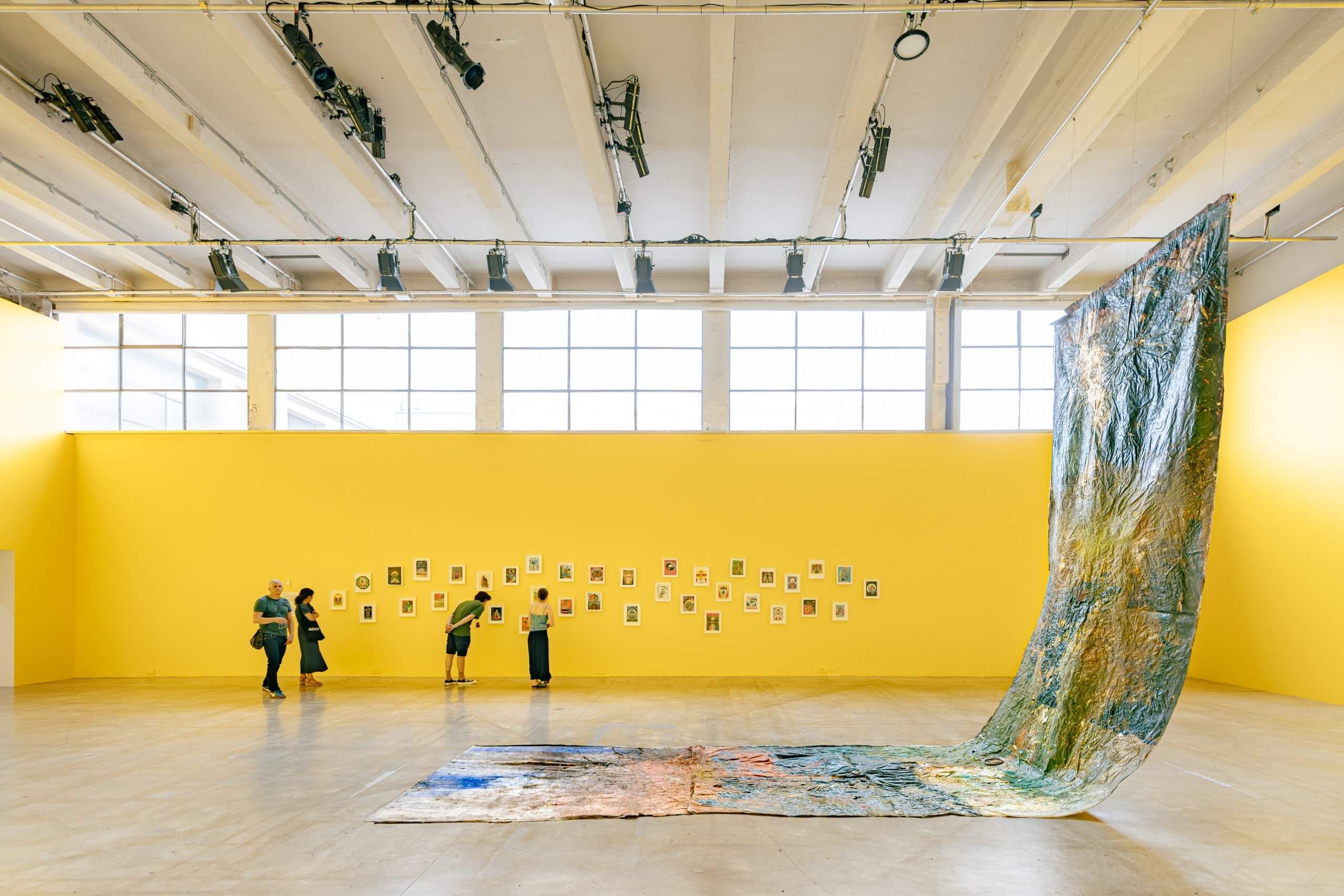 Vivian Suter, Disco at Palais de Tokyo, photo 2