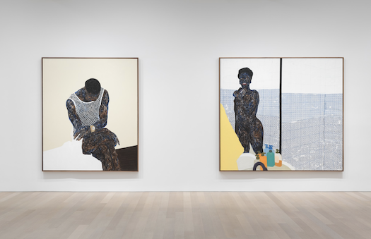 Amoako Boafo, What Could Possibly Go Wrong, If We Tell It Like It Is at Gagosian, photo 4
