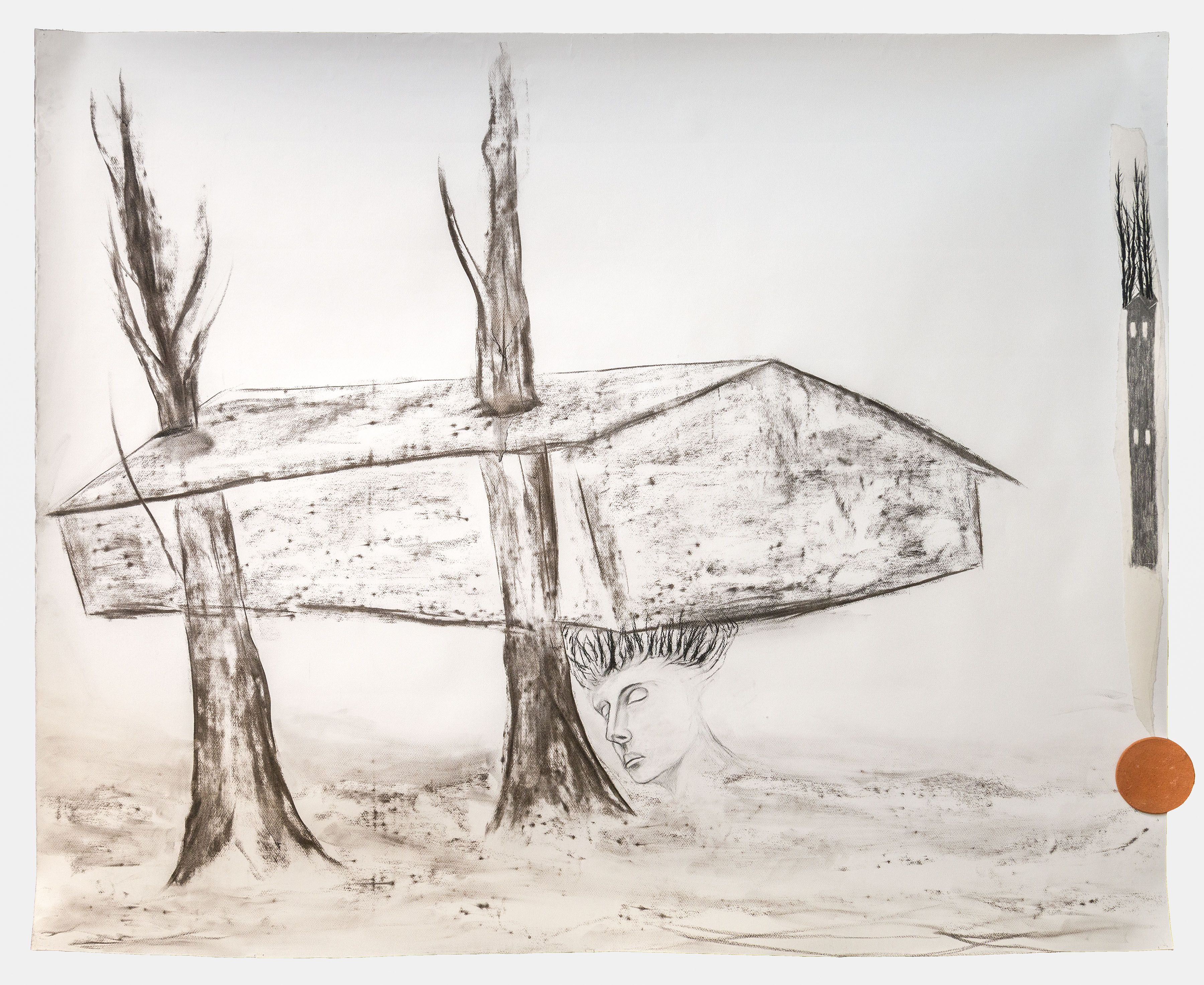 Enzo Cucchi, Mostra Scomparsa at The National Exemplar, photo 7