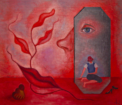 Rita Kernn-Larsen, Surrealist Paintings at Peggy Guggenheim Collection, photo 2