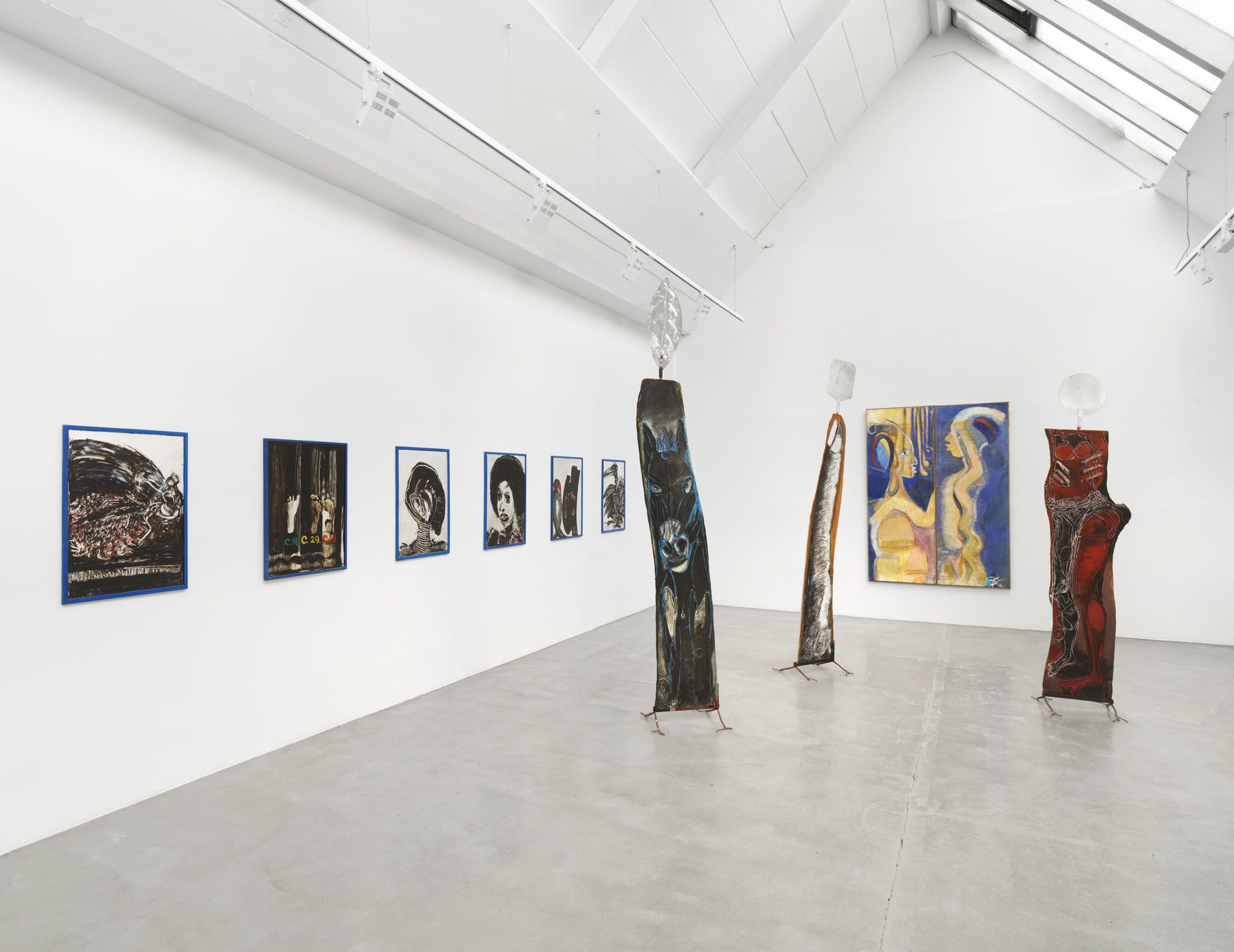 El Hadji Sy, Silhouettes Critiques at Barbara Thumm, photo 2