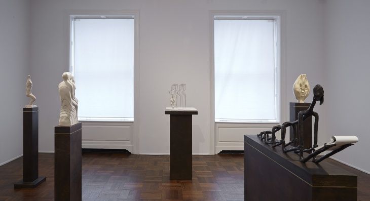 Enrico David, Enrico David at Michael Werner, photo 3