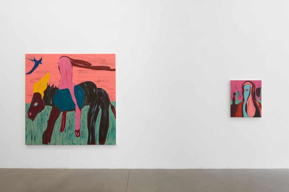 Nicola Tyson, Holding Pattern at Sadie Coles, photo 3