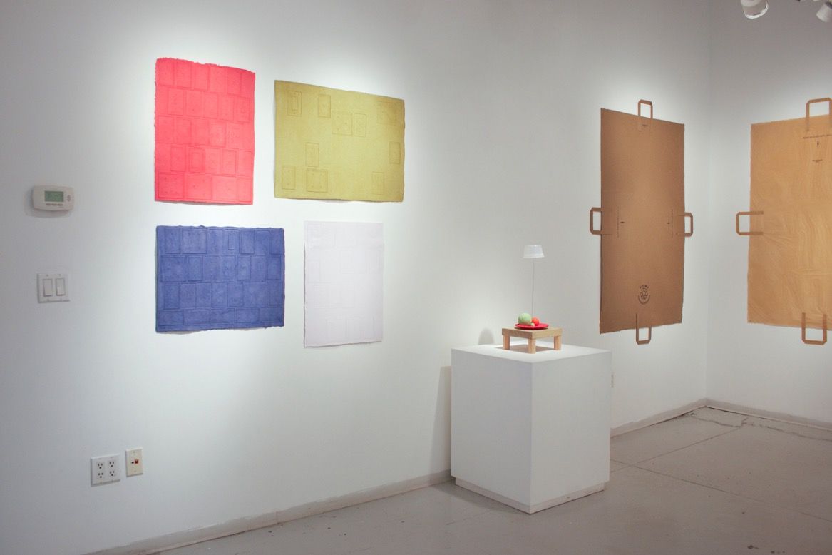 B. Wurtz, Works in Handmade Paper, 2013-2015 at Dieu Donné, photo 2