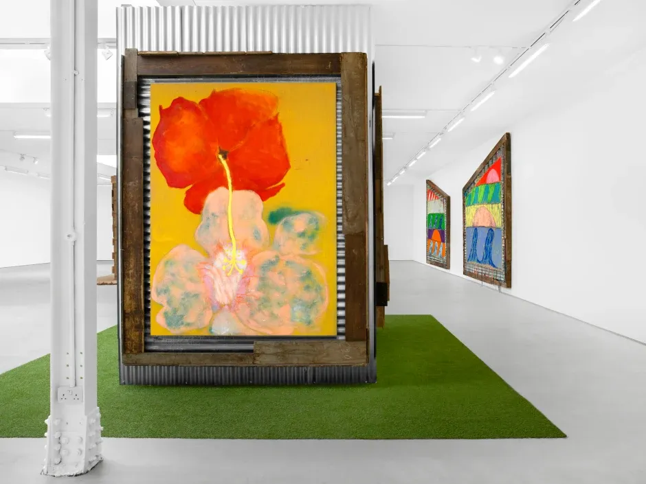 Alvaro Barrington, Grandma’s Land at Sadie Coles, photo 4