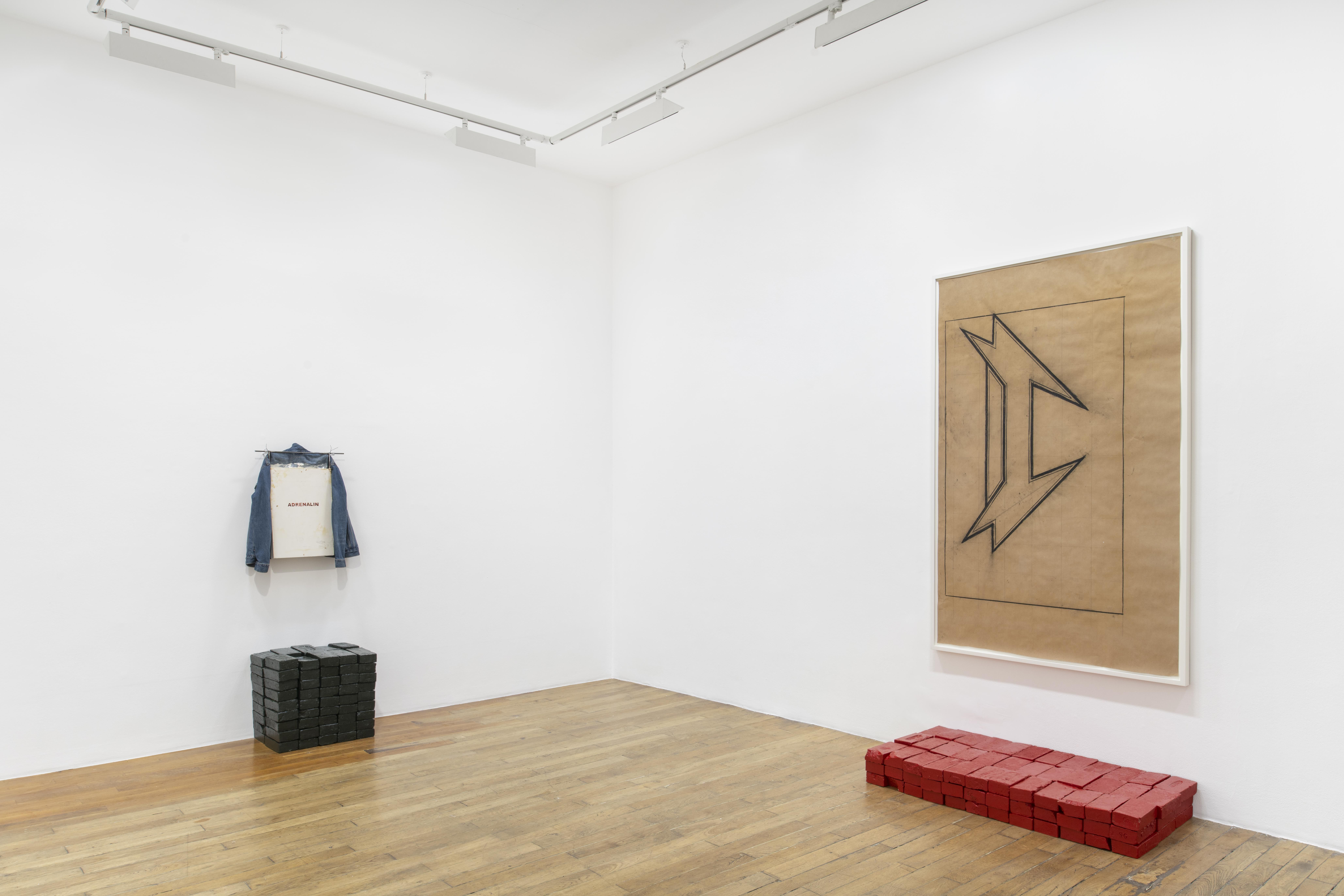 Matias Faldbakken, Beaten Ink, Upset Brick, Downcast Charcoal at Chantal Crousel, photo 7