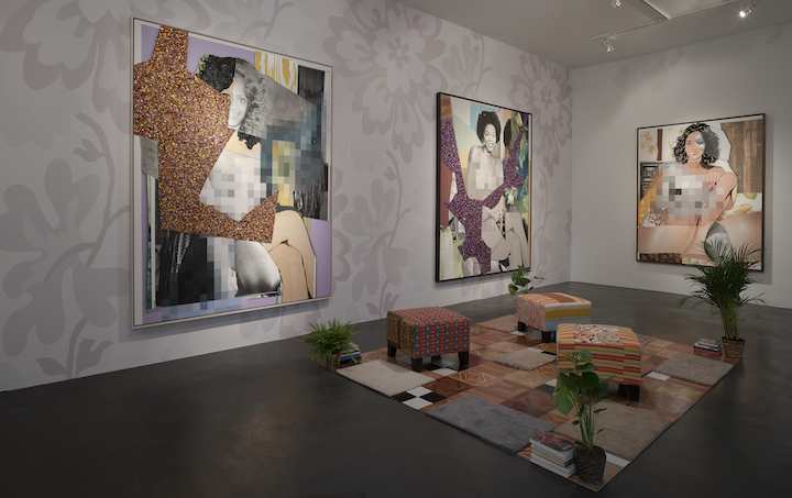 Mickalene Thomas, Jet : Beautés du mois at Nathalie Obadia, photo 2