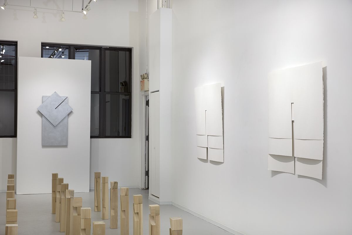 Roland Gebhardt, New Work: Floor and Wall Sculptures at David Richard Gallery, photo 4