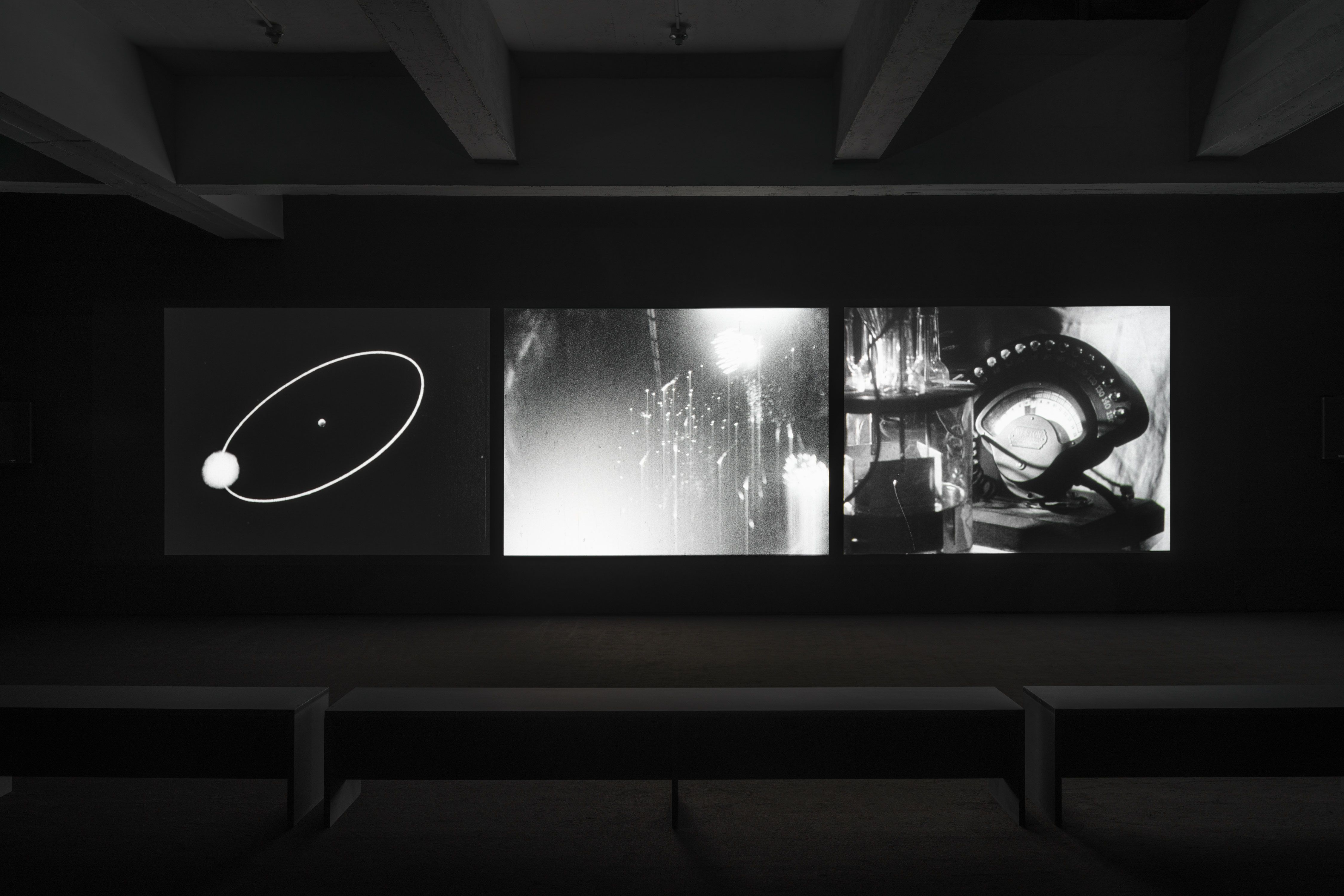 Bruce Conner, Three Screen Ray at Paula Cooper, photo 5