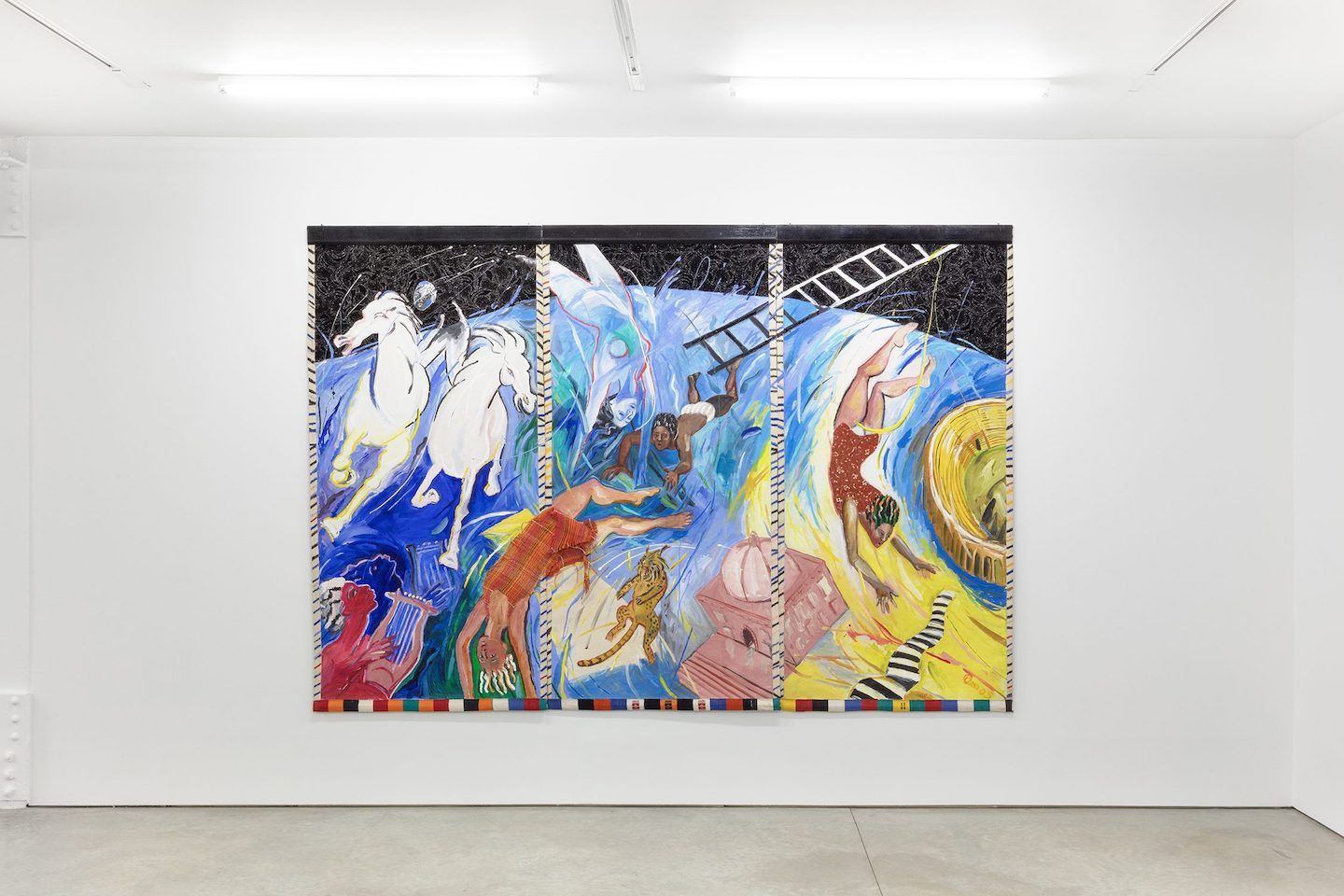 Emma Amos, Classical Legacies at Ryan Lee, photo 8