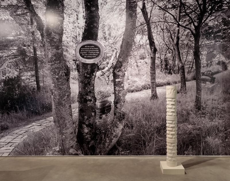 Ian Hamilton Finlay, The Garden Became My Study at David Nolan, photo 3