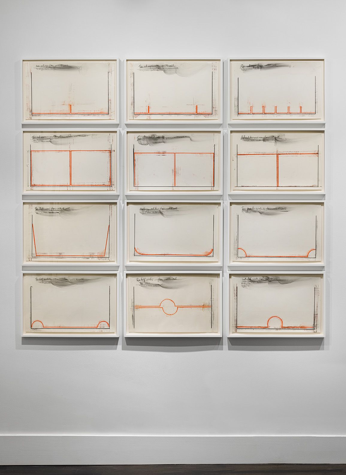 Stephen Antonakos, Project Drawings, 1967-73 at Bookstein Projects, photo 8