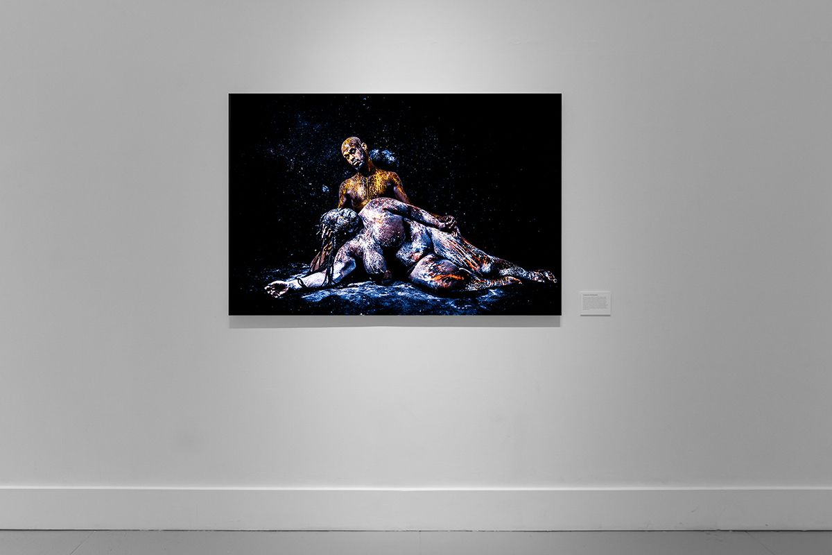 Mikael Owunna, Cosmologies at ClampArt, photo 3