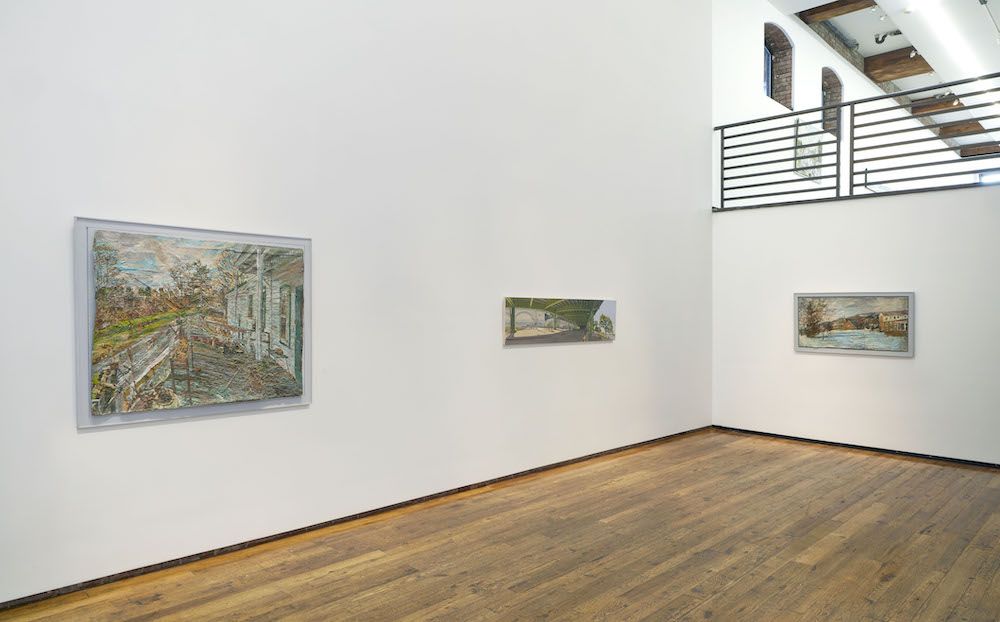 Rackstraw Downes & Stanley Lewis, On-Site at Betty Cuningham, photo 13