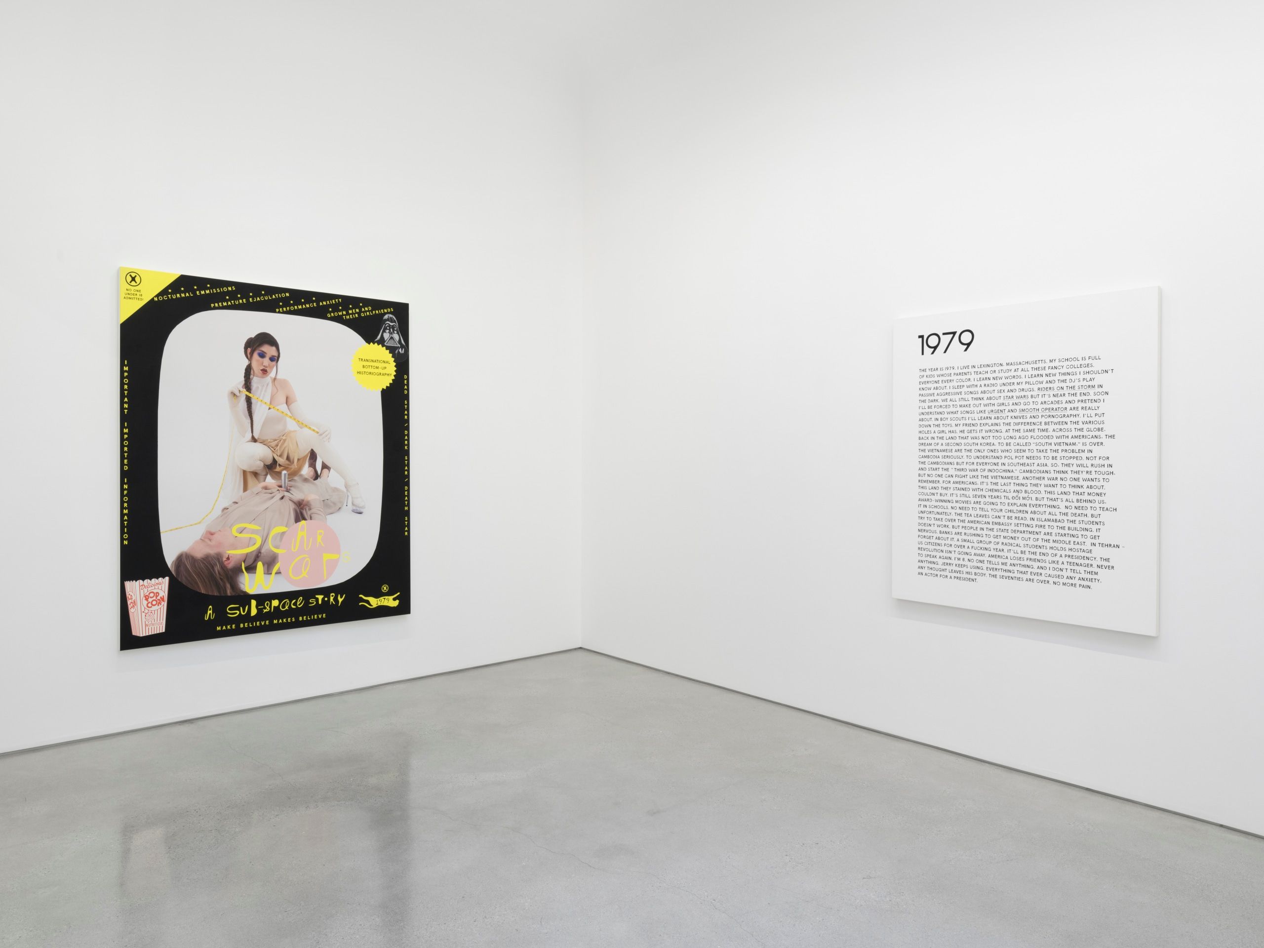 Matthew Brannon, Le Gant de Velours, Traversing the Fantasy, and the Thousand-Yard Stare (Disparate Subjects Happening Concurrently, 1977–1979) at David Kordansky Gallery, photo 12