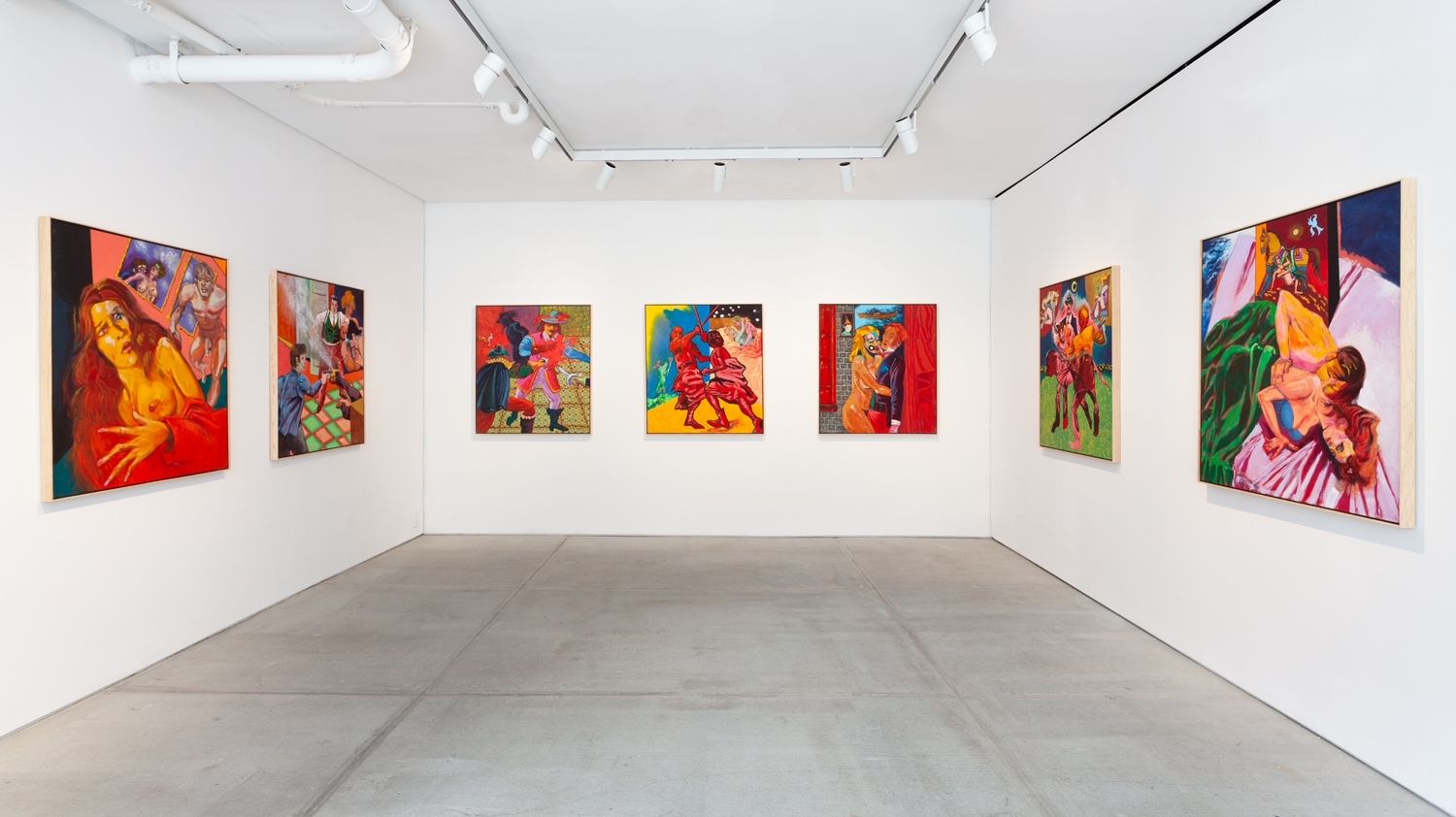 Archie Rand, Sweet Sixteen at Totah, photo 2