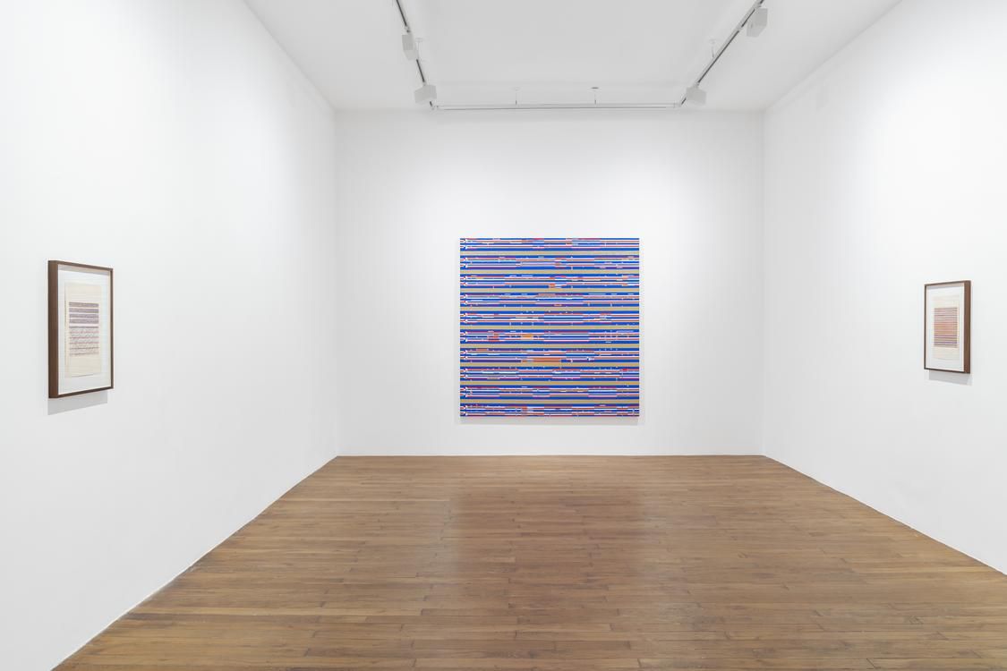 Gabriel Orozco, Partituras at Chantal Crousel, photo 2