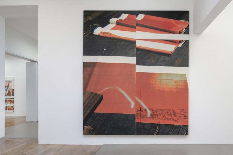 Wade Guyton, Natural Wine at Chantal Crousel, photo 4