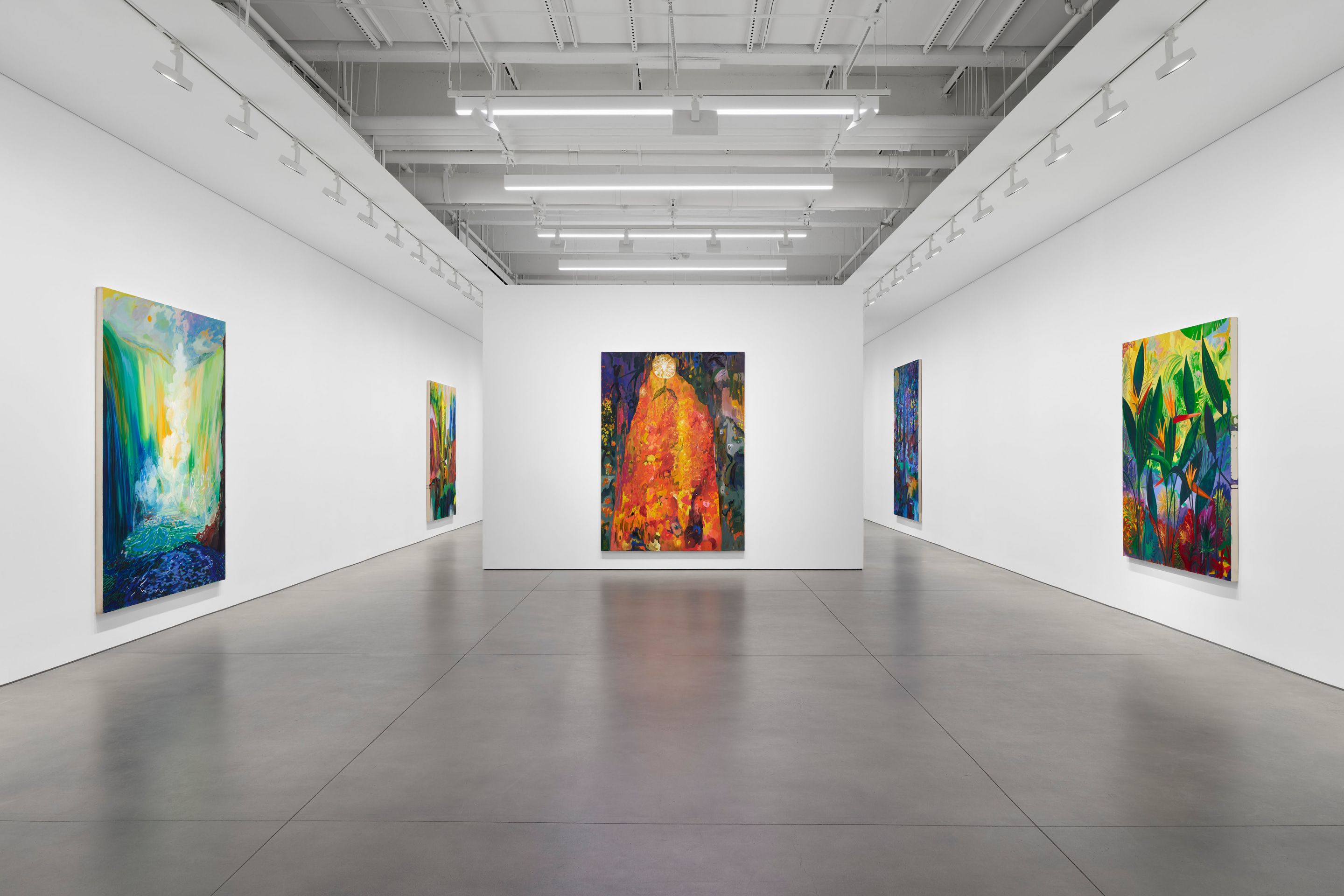 Shara Hughes, Weather Report at David Kordansky Gallery, photo 4