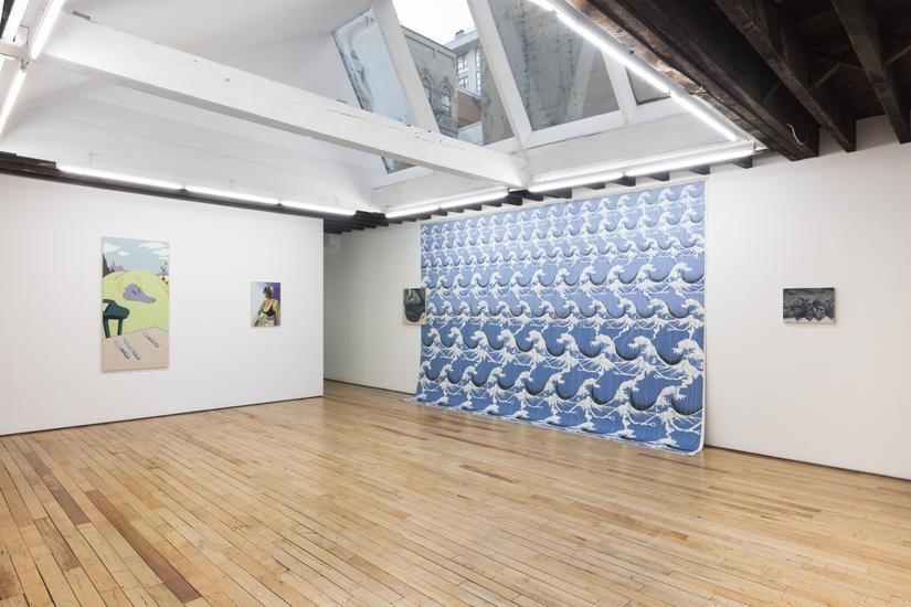KB Jones, The Land and the Fog at Rachel Uffner, photo 2