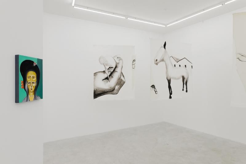 Enzo Cucchi, Enzo Cucchi at Balice Hertling, photo 2