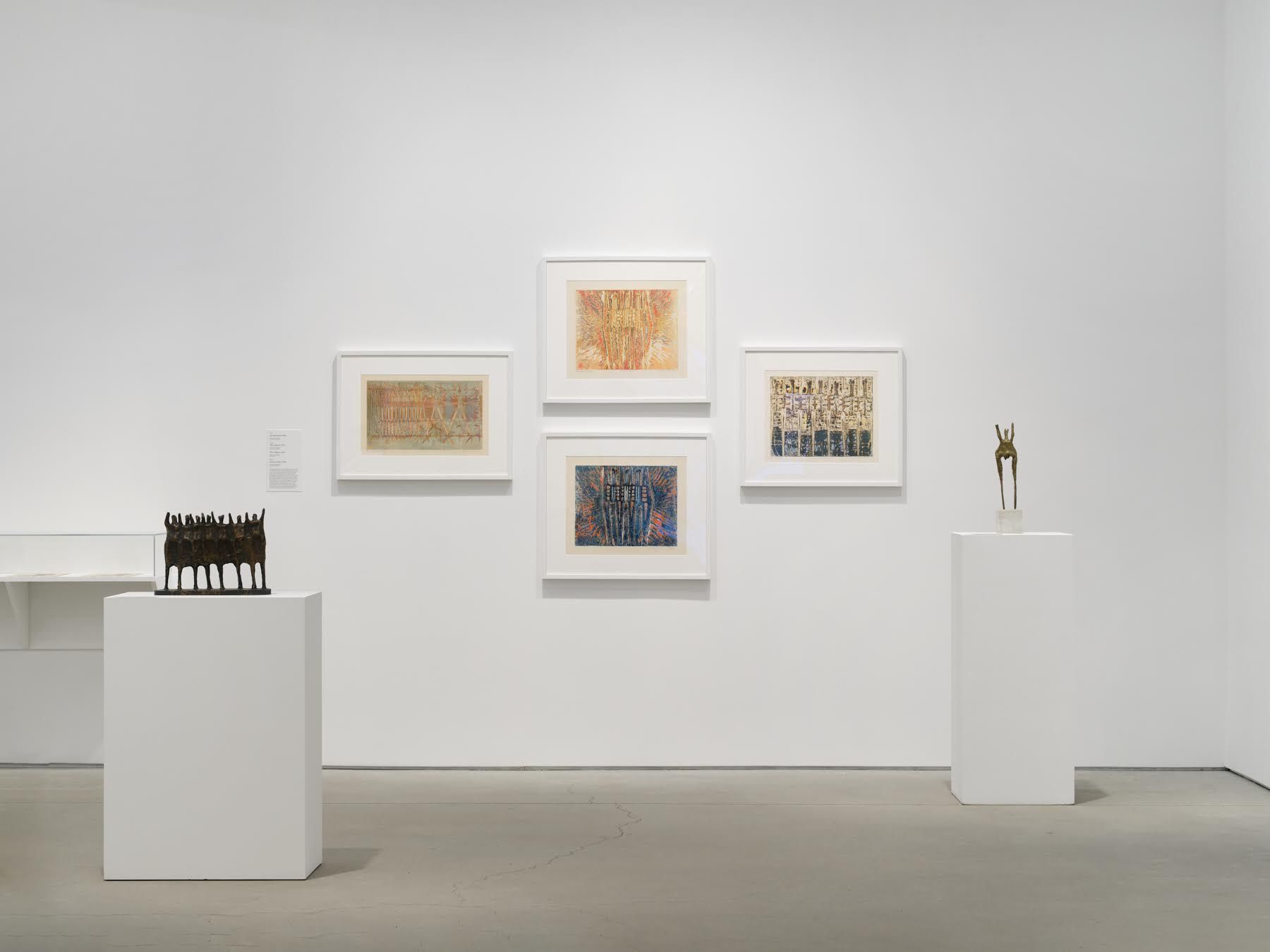 Krishna Reddy, Heaven in a Wildflower at Print Center New York, photo 2