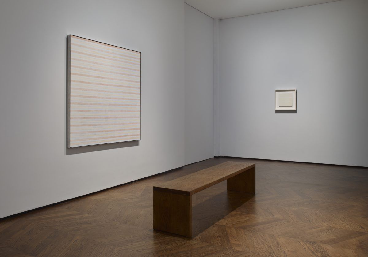 Agnes Martin, Agnes Martin at Lévy Gorvy, photo 3