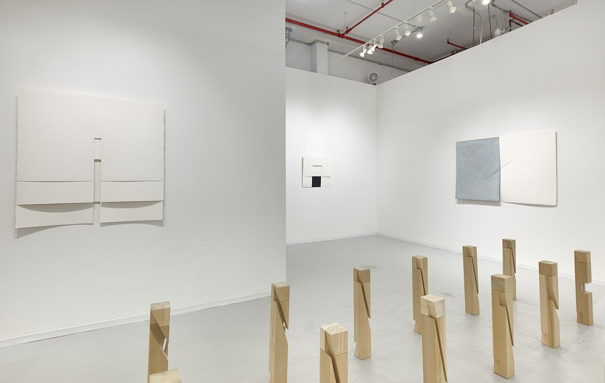 Roland Gebhardt, New Work: Floor and Wall Sculptures at David Richard Gallery, photo 6