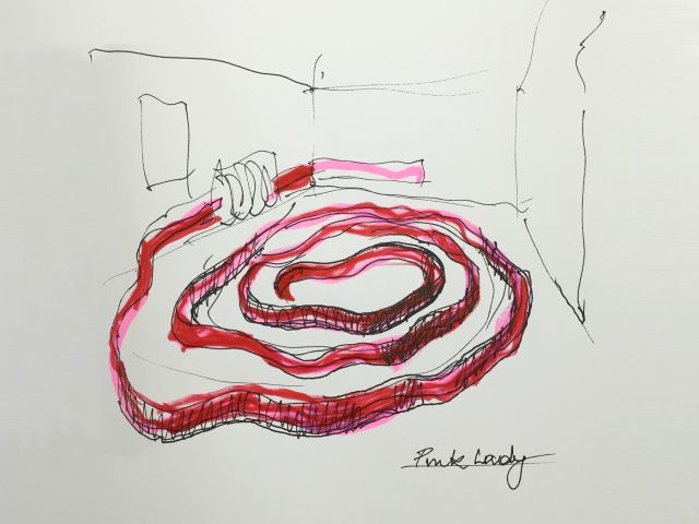 Zvi Hecker, Pink Lady at Neumeister Bar-Am, photo 5