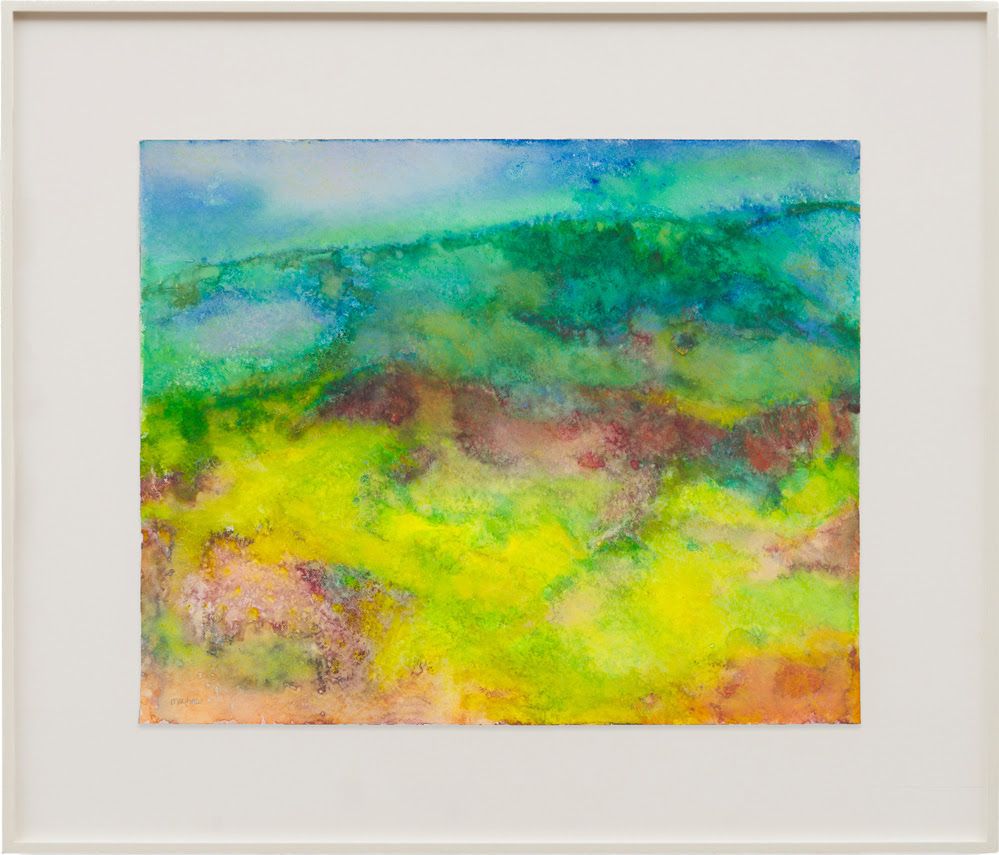 Richard Mayhew, Watercolor at Venus Over Manhattan, photo 2
