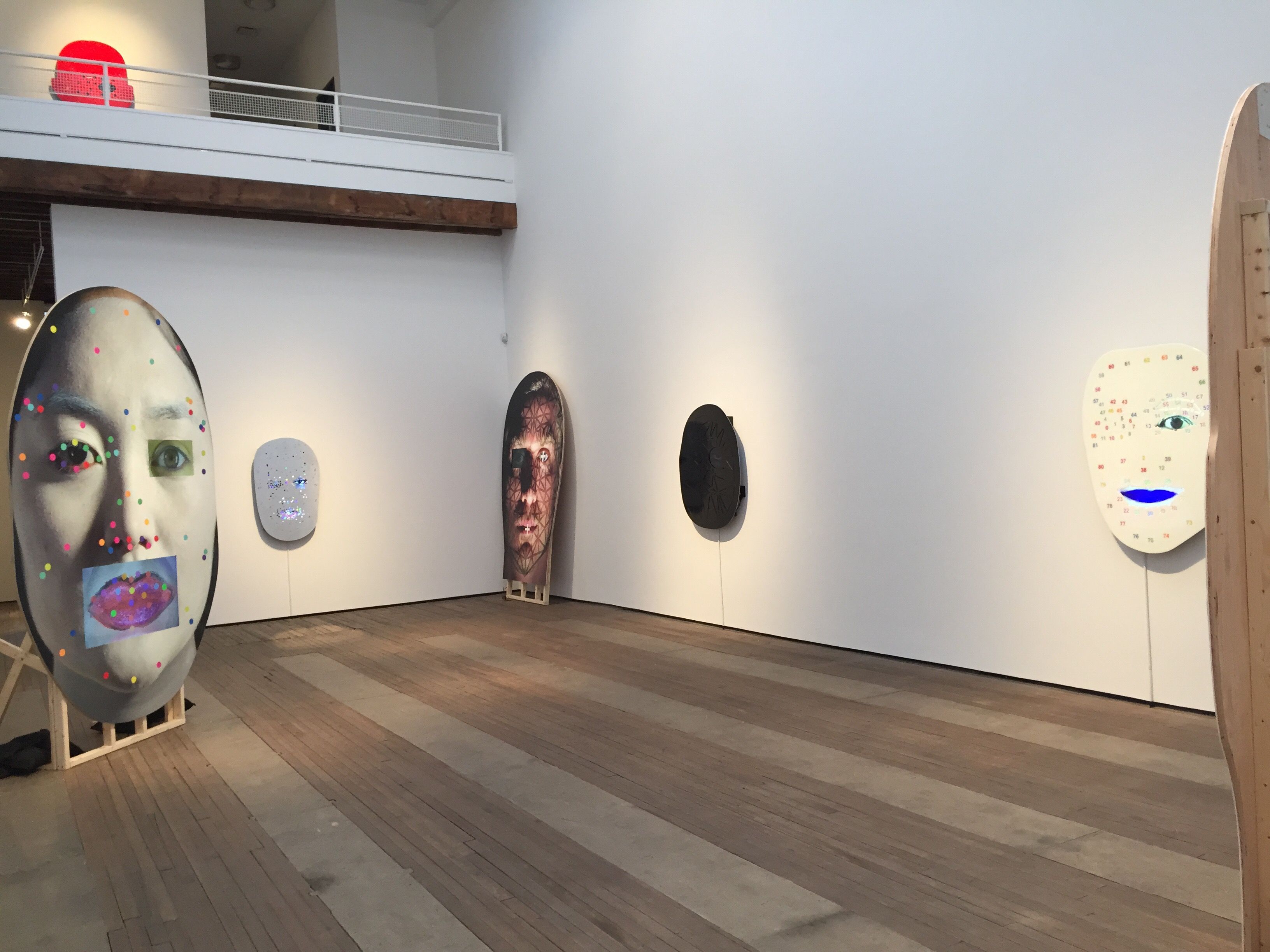 Tony Oursler, Tony Oursler at Lehmann Maupin, photo 3