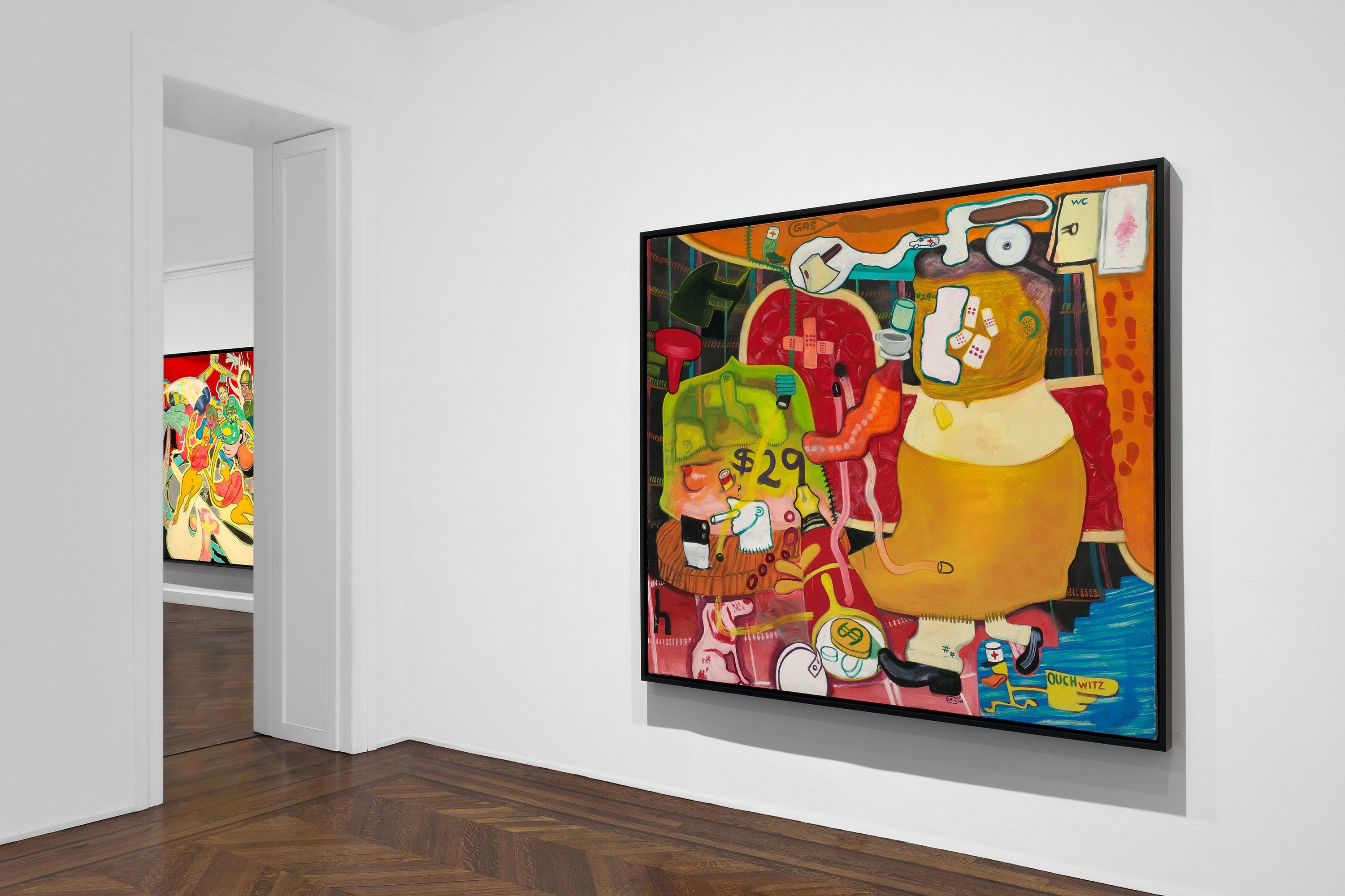 Peter Saul, Murder in the Kitchen, Early Works at Michael Werner, photo 10