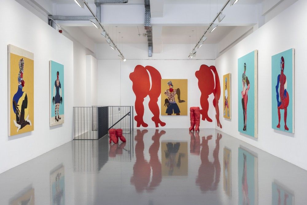 Tschabalala Self, Thigh High at Pilar Corrias, photo 2