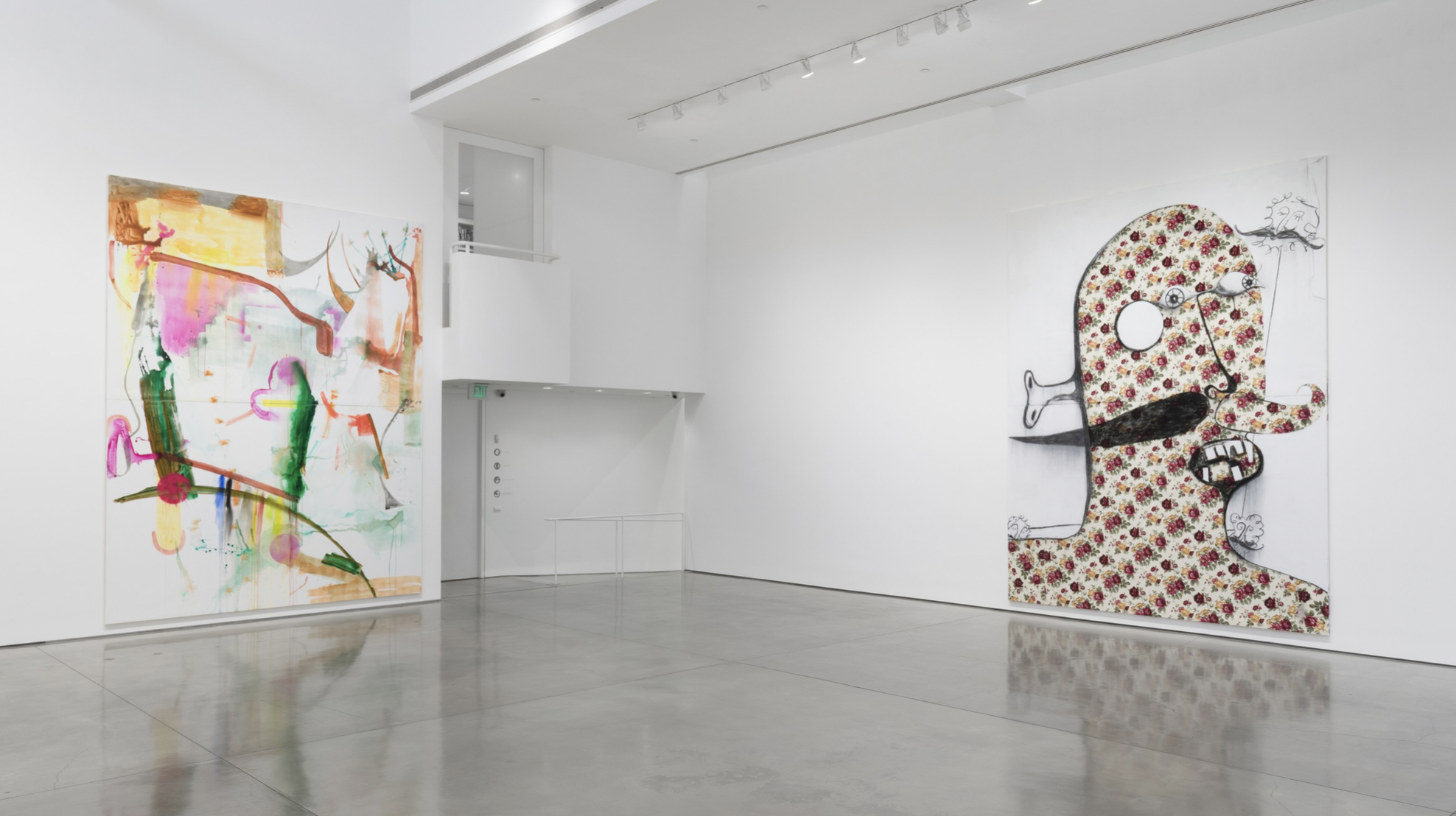 Albert Oehlen, Tramonto Spaventoso at Gagosian, photo 2