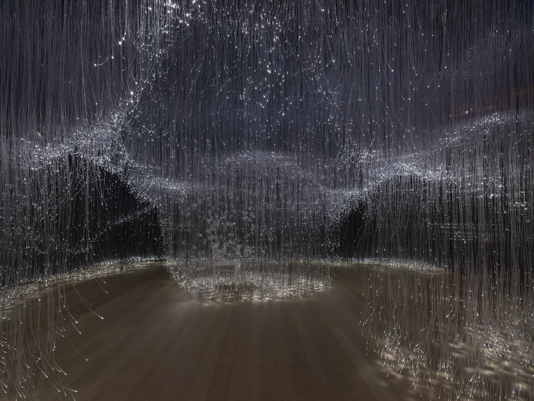 Chiharu Shiota, Echoes Between at Templon, photo 4