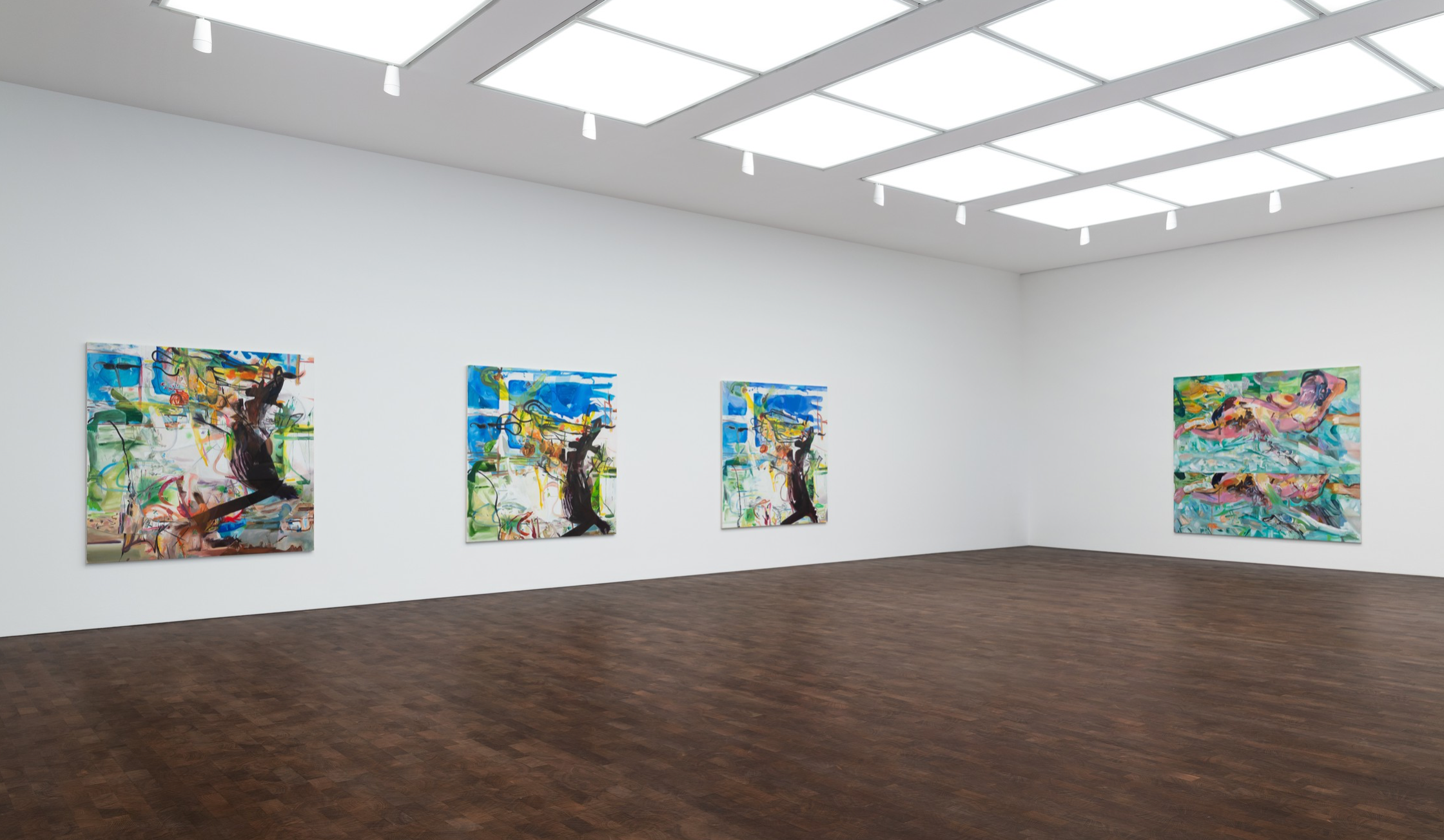 Albert Oehlen, New Paintings at Gagosian, photo 6
