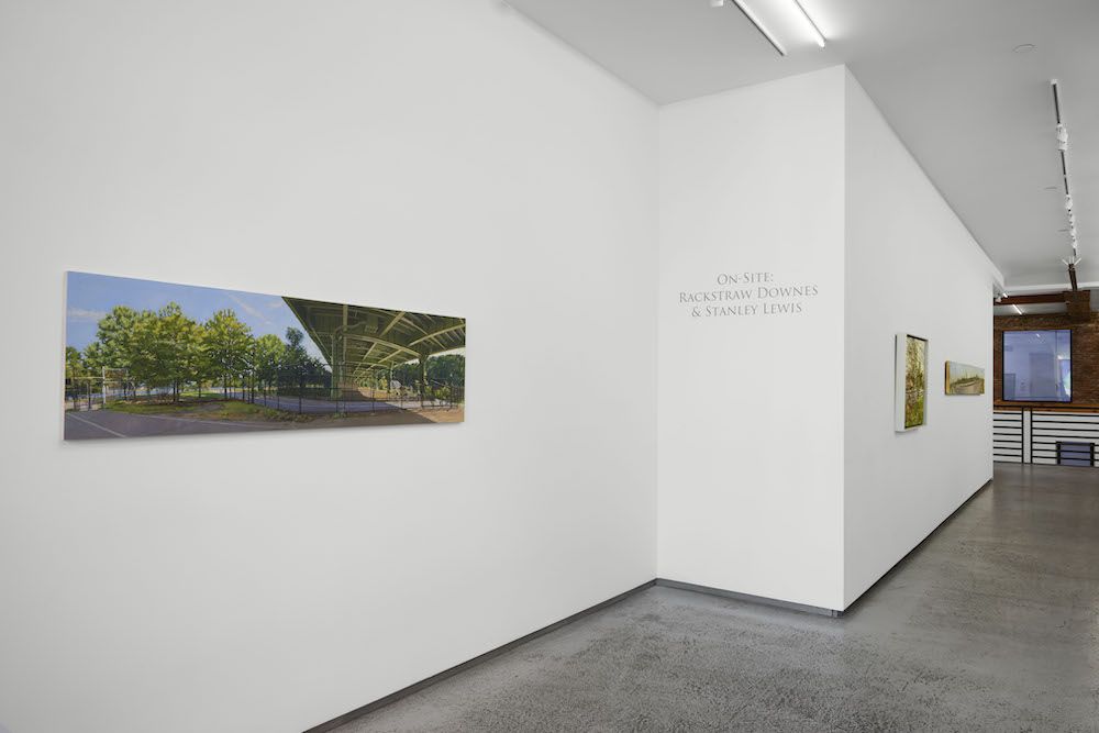Rackstraw Downes & Stanley Lewis, On-Site at Betty Cuningham, photo 2