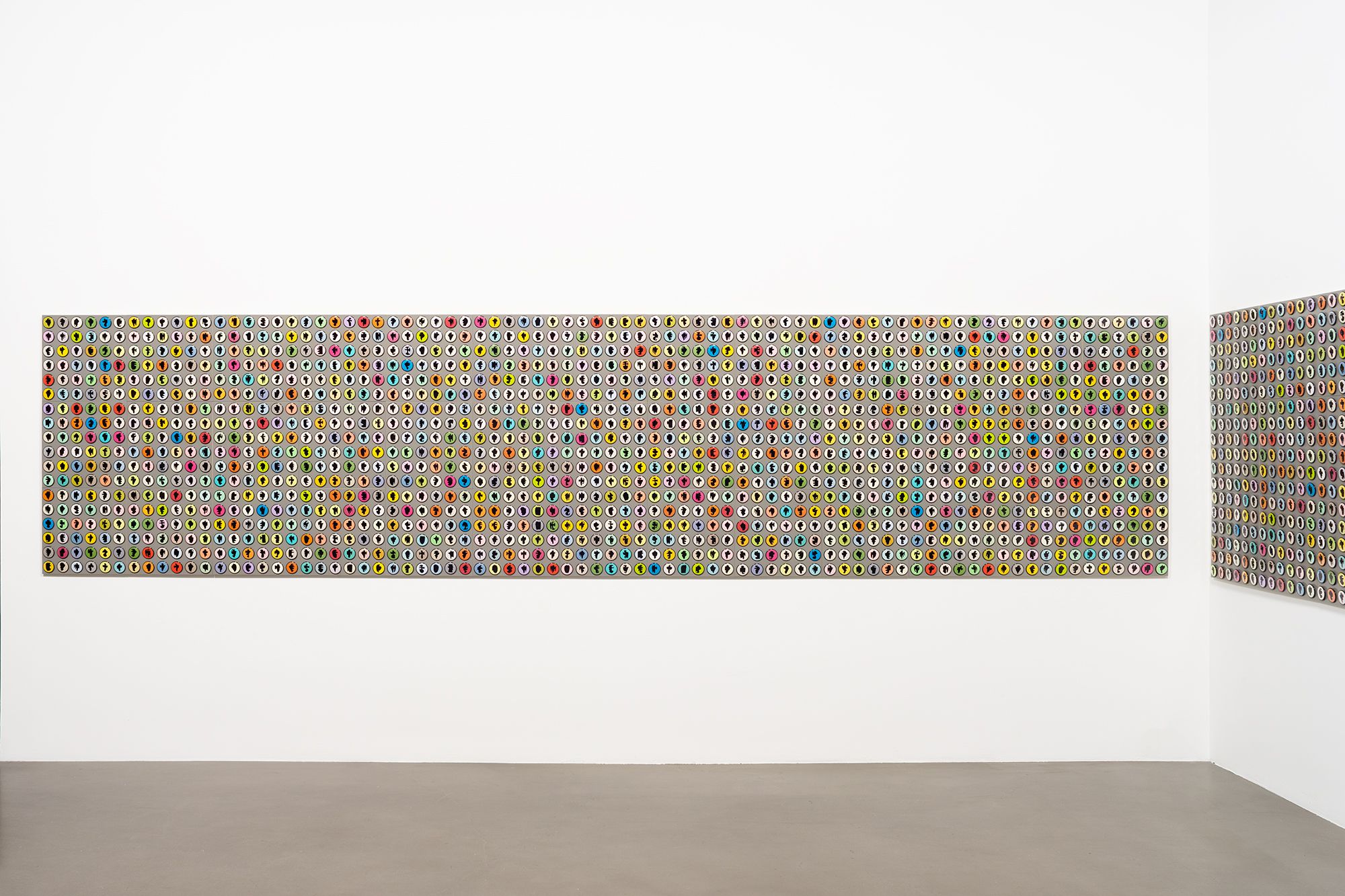 Allan McCollum, Traces: Past and Present at Petzel, photo 2