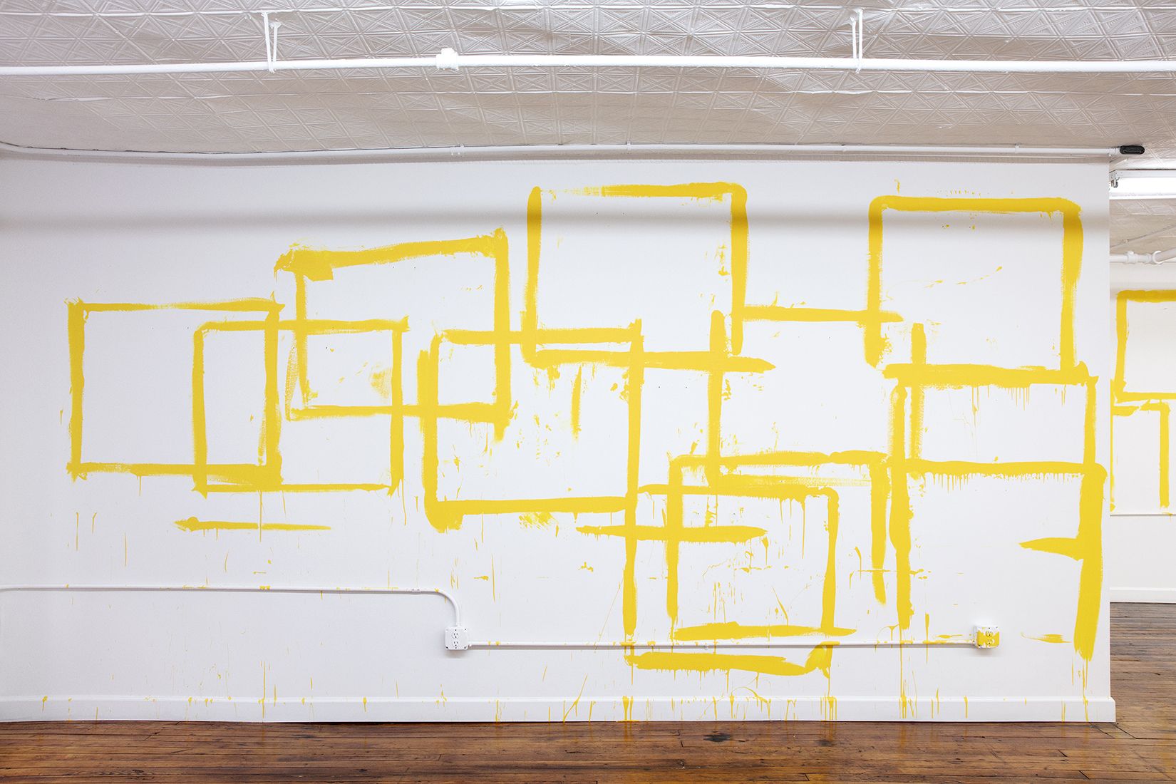 Claude Rutault, A Proposal to Peter Nadin, 1979; realized 2022 at Off Paradise, photo 6