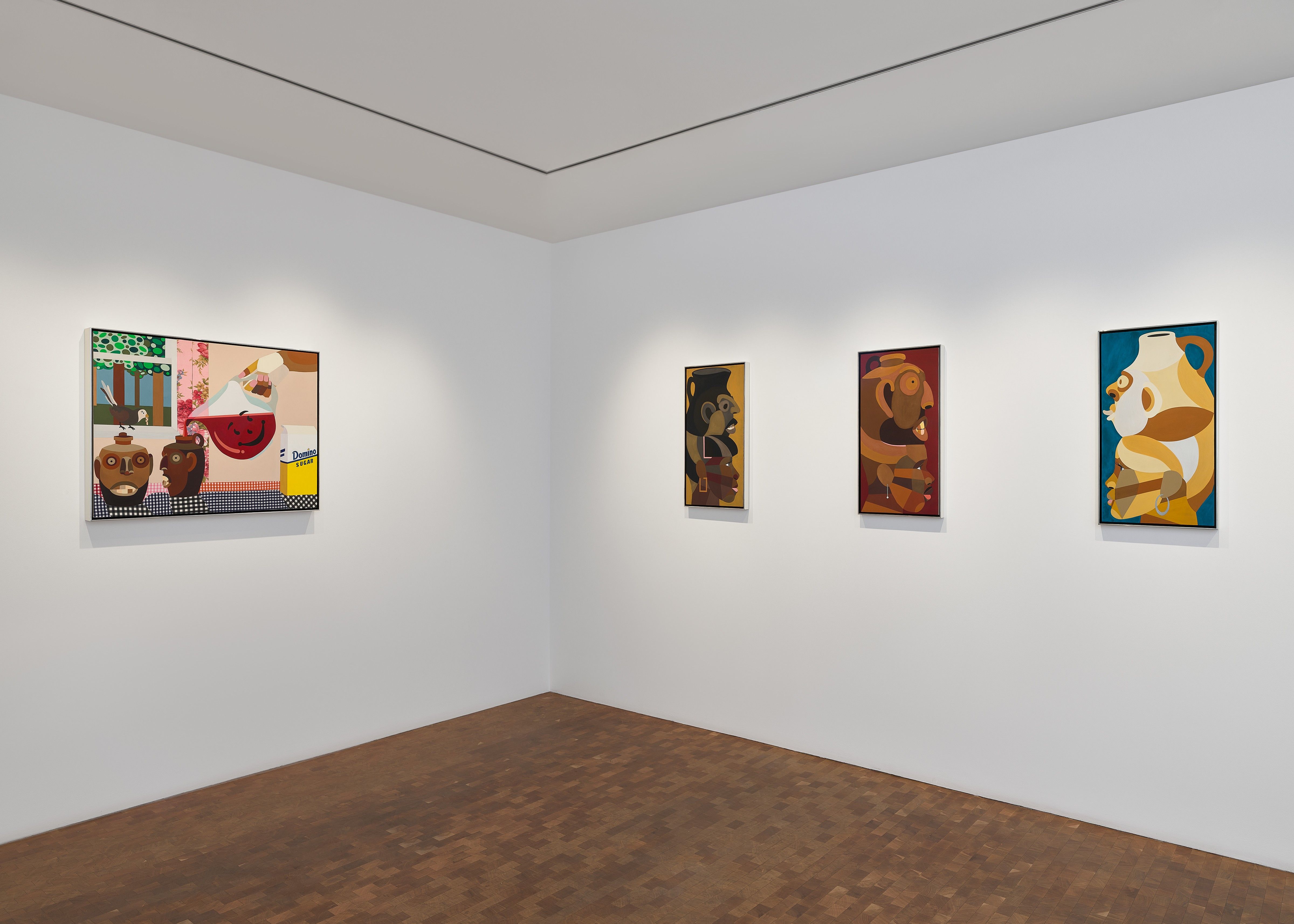 Derrick Adams, Situation Comedy at Gagosian, photo 5