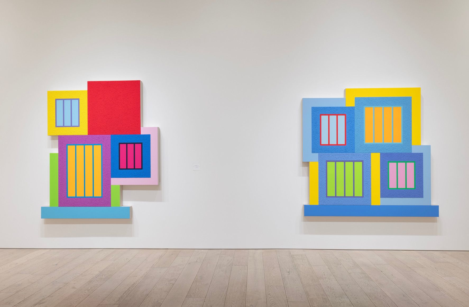 Peter Halley, Peter Halley at Berggruen, photo 3