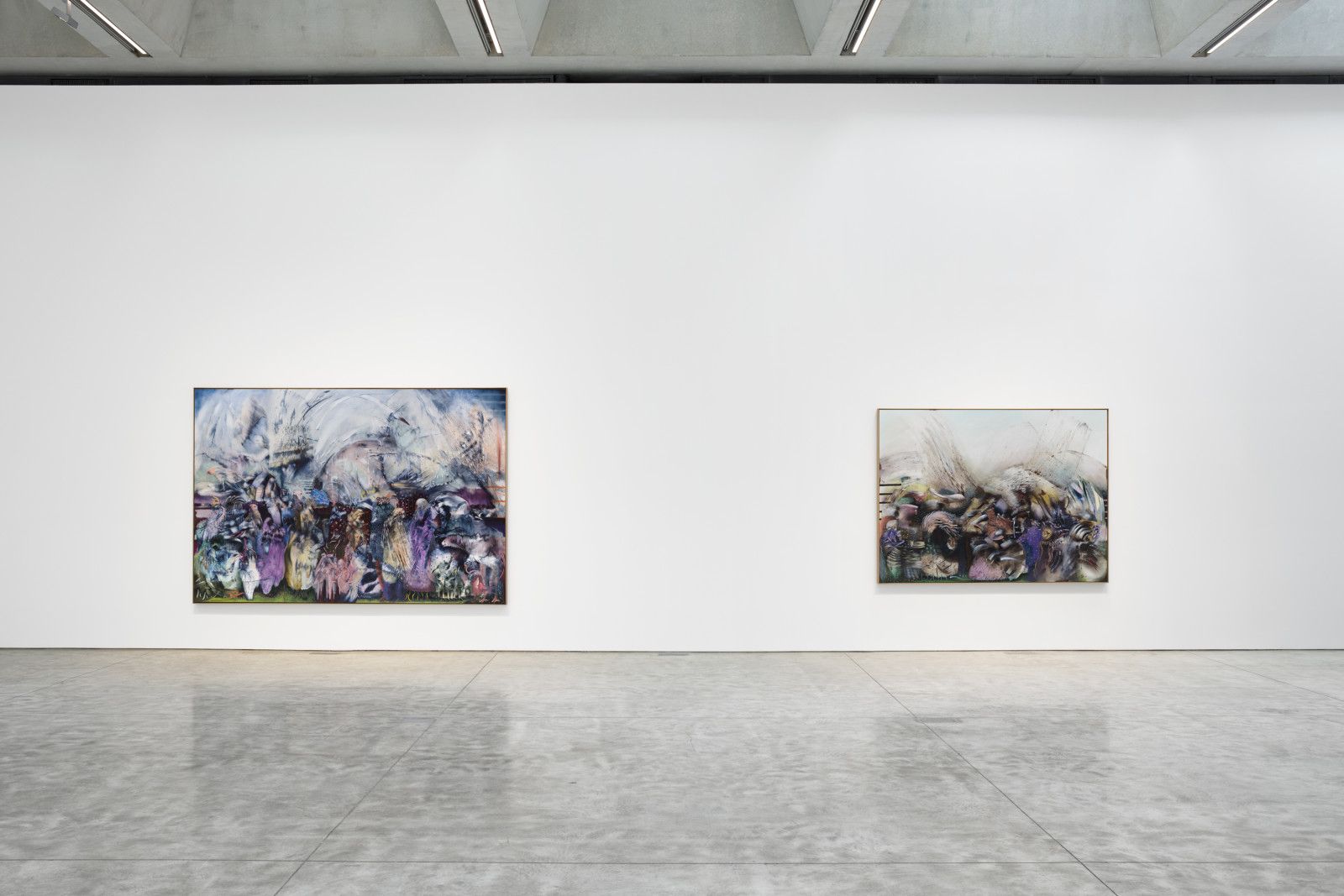 Ali Banisadr, These Specks of Dust at Kasmin, photo 2