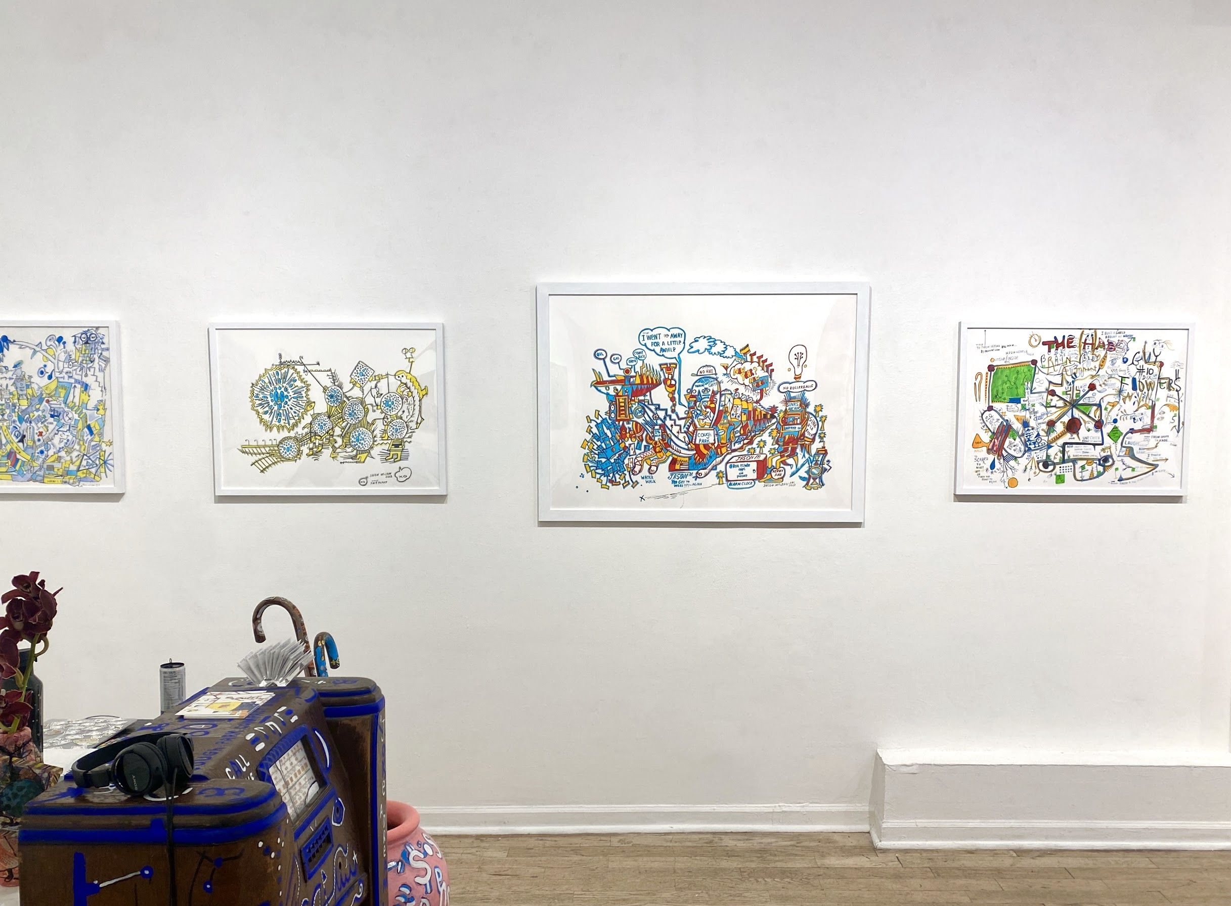 Jason McLean, I’m as Normal as Blueberry Pie at Van Der Plas Gallery, photo 2