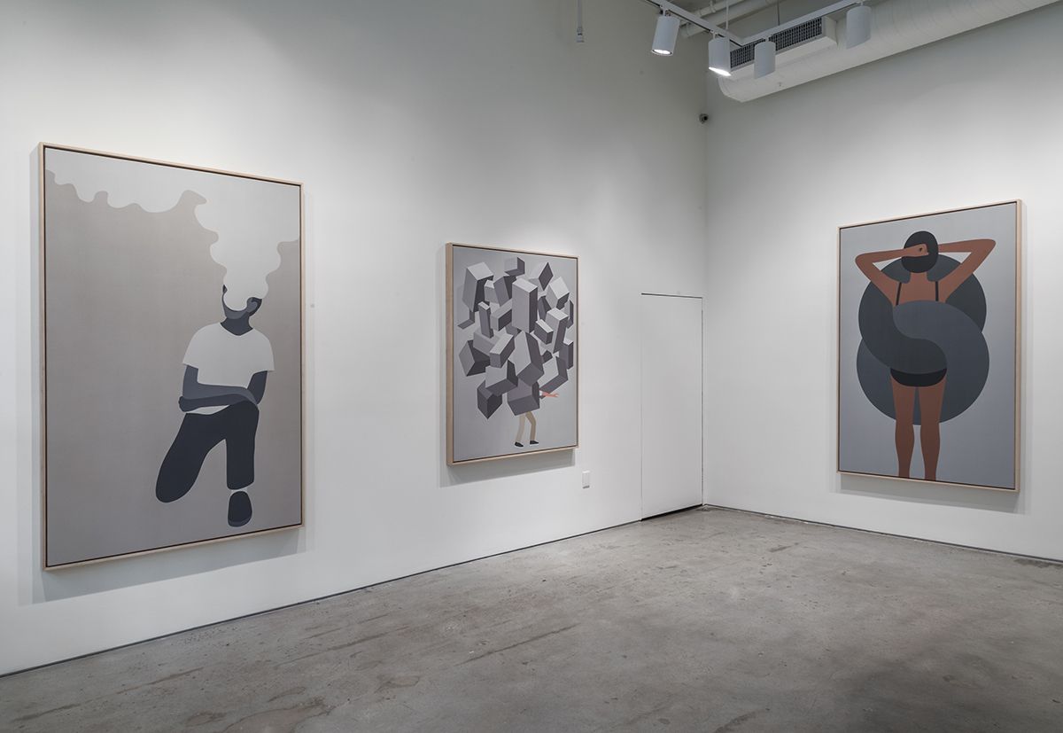Geoff McFetridge, It Looks Like It Says at Joshua Liner Gallery, photo 2
