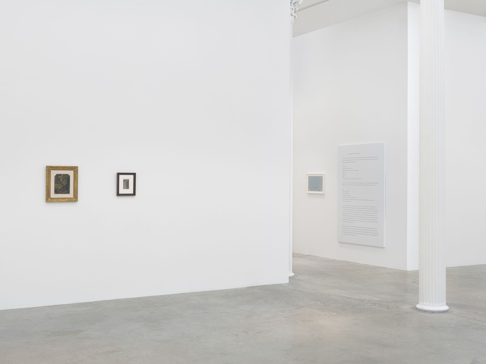 Richard Aldrich, Enter The Mirror at Bortolami, photo 3