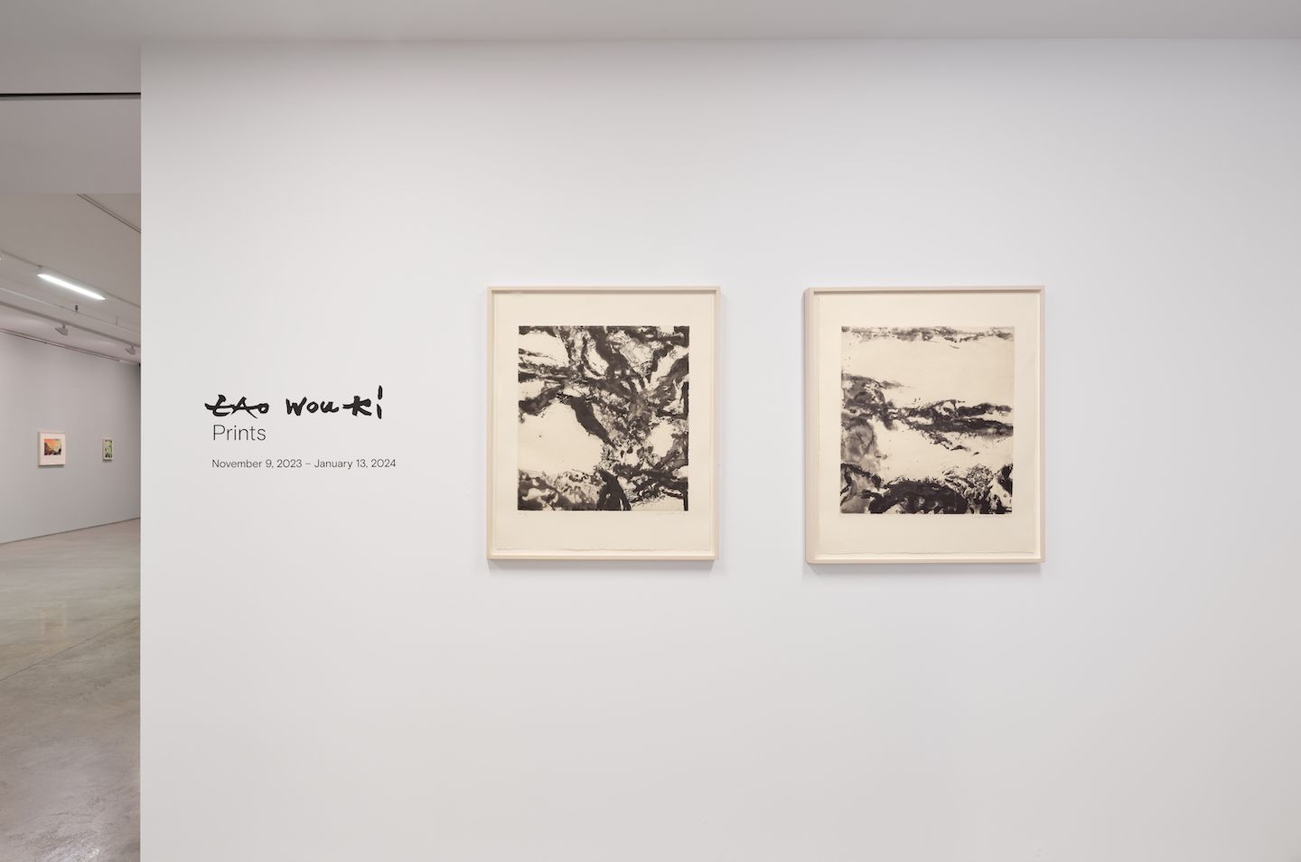 Zao Wou-Ki, Prints at Marlborough, photo 8