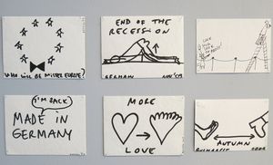 Dan Perjovschi, Back To Back at Lombard Freid Gallery, photo 6
