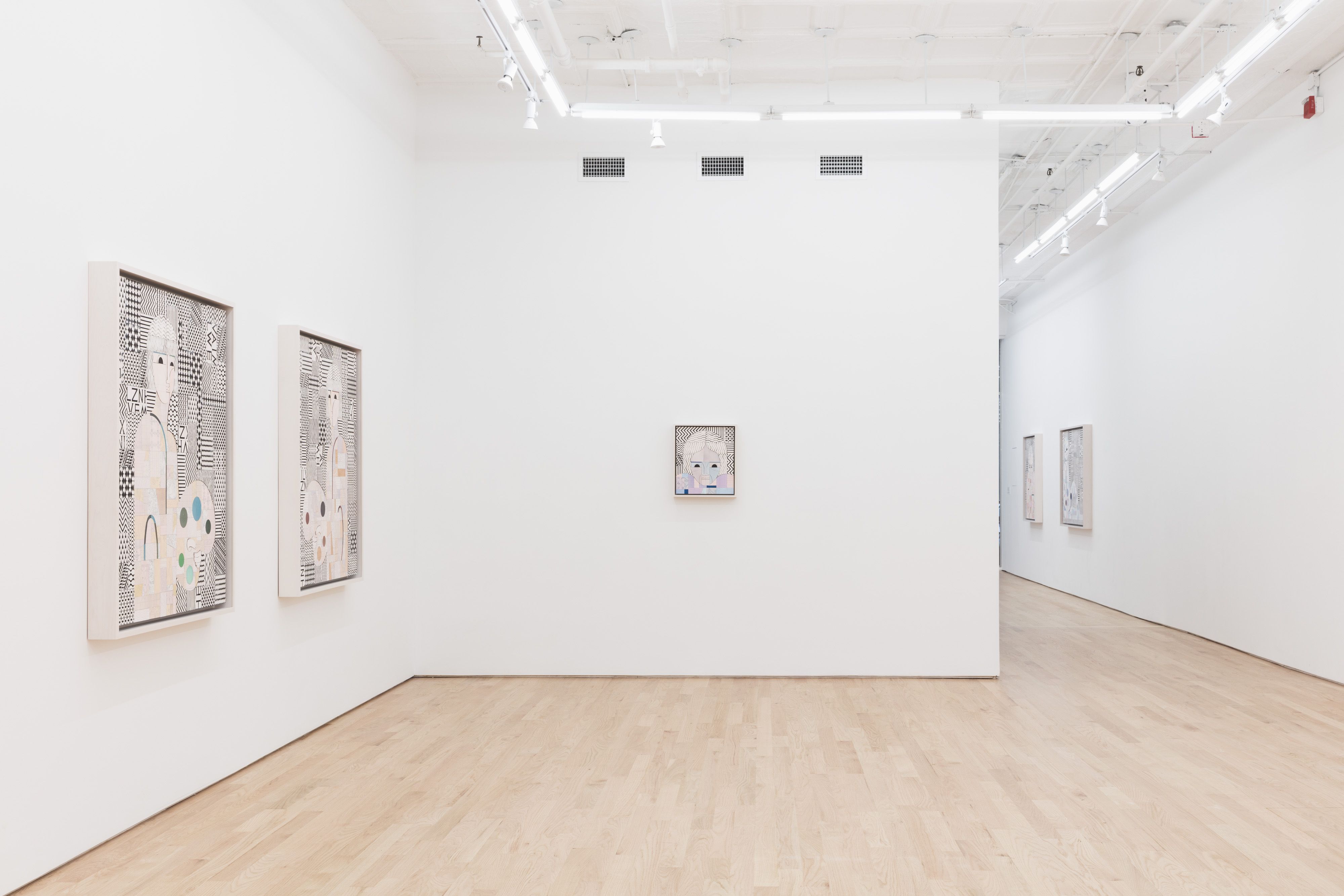 Ruby Sky Stiler, Self-Portrait with Palette at Nicelle Beauchene, photo 8