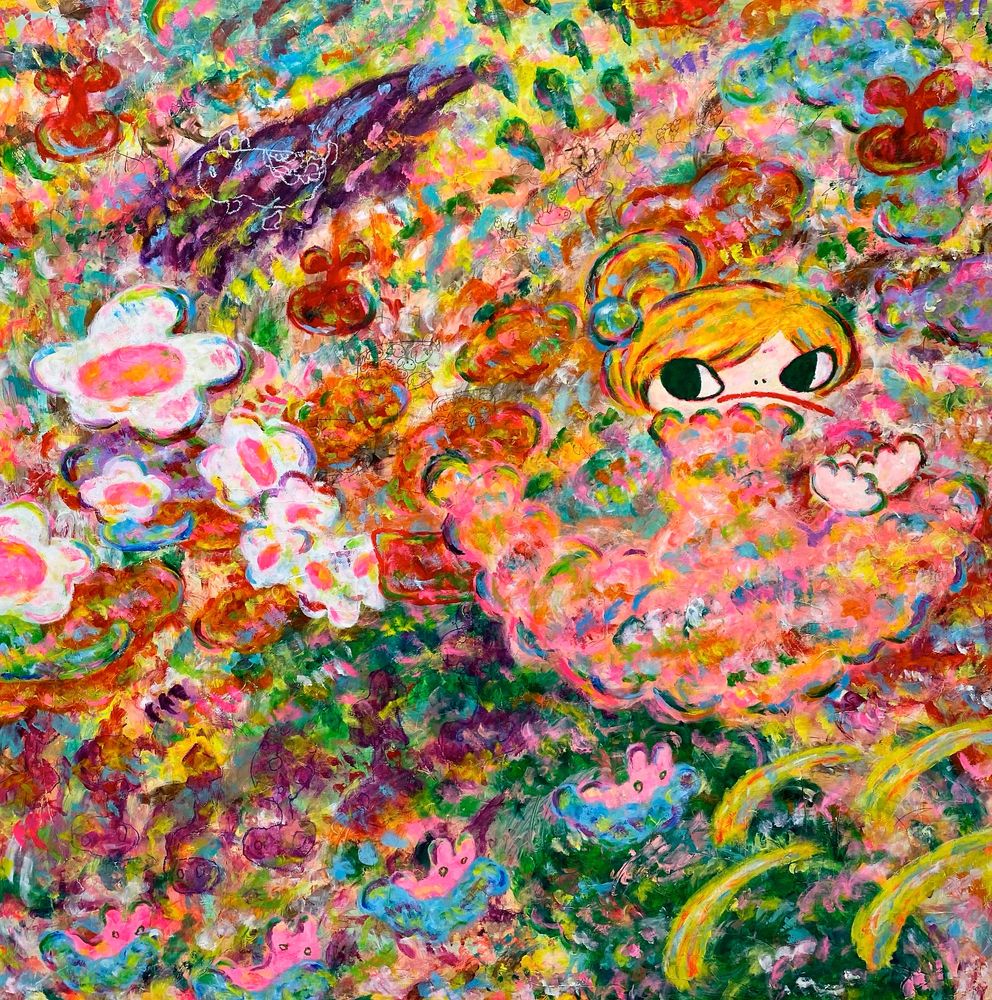Ayako Rokkaku, Born in the Fluffy Journey at König Galerie, photo 2