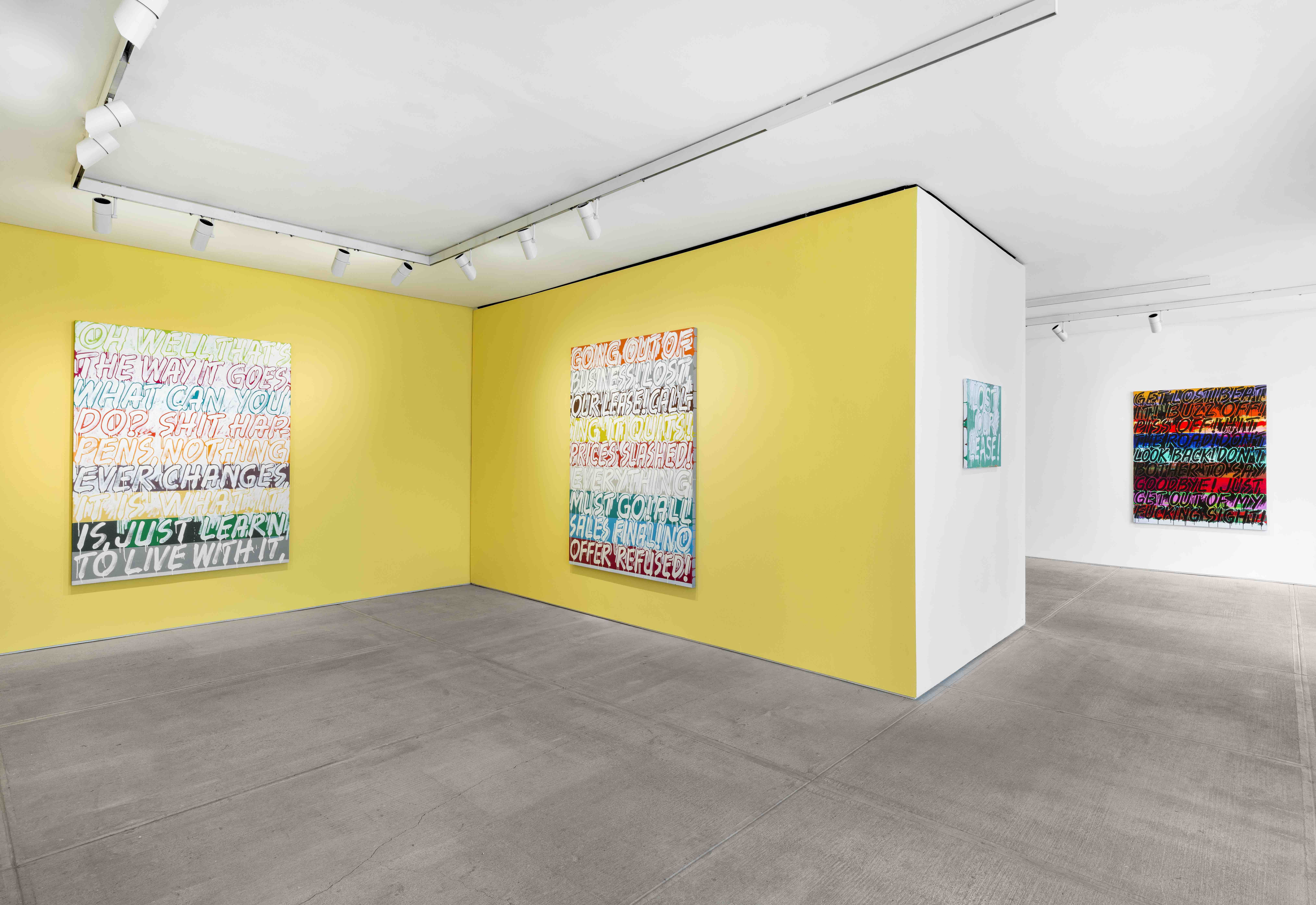 Mel Bochner, All Sales Final! at Totah, photo 2